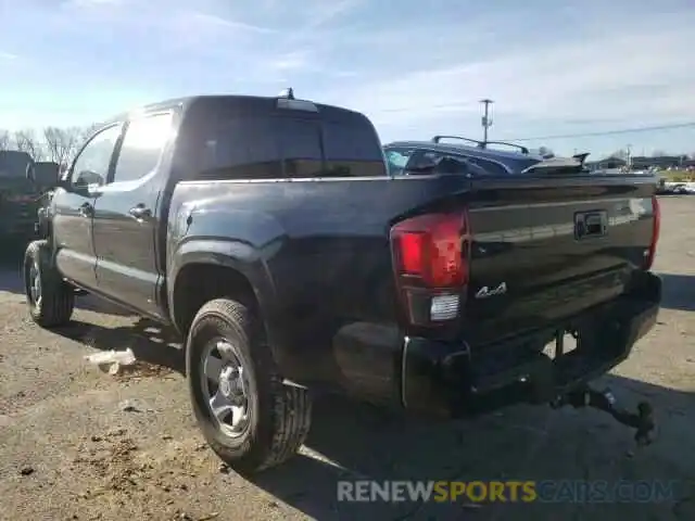 3 Photograph of a damaged car 3TMCZ5AN0MM392457 TOYOTA TACOMA 2021