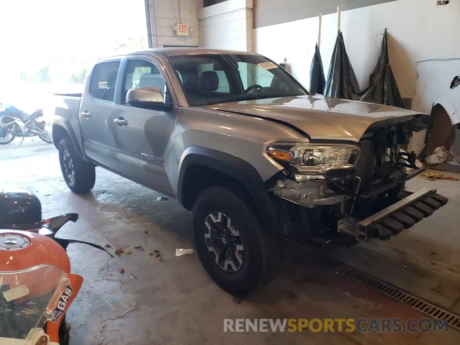 1 Photograph of a damaged car 3TMCZ5AN0MM396606 TOYOTA TACOMA 2021