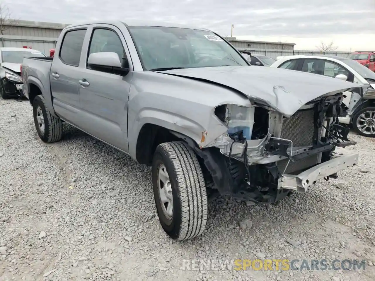 1 Photograph of a damaged car 3TMCZ5AN0MM397433 TOYOTA TACOMA 2021