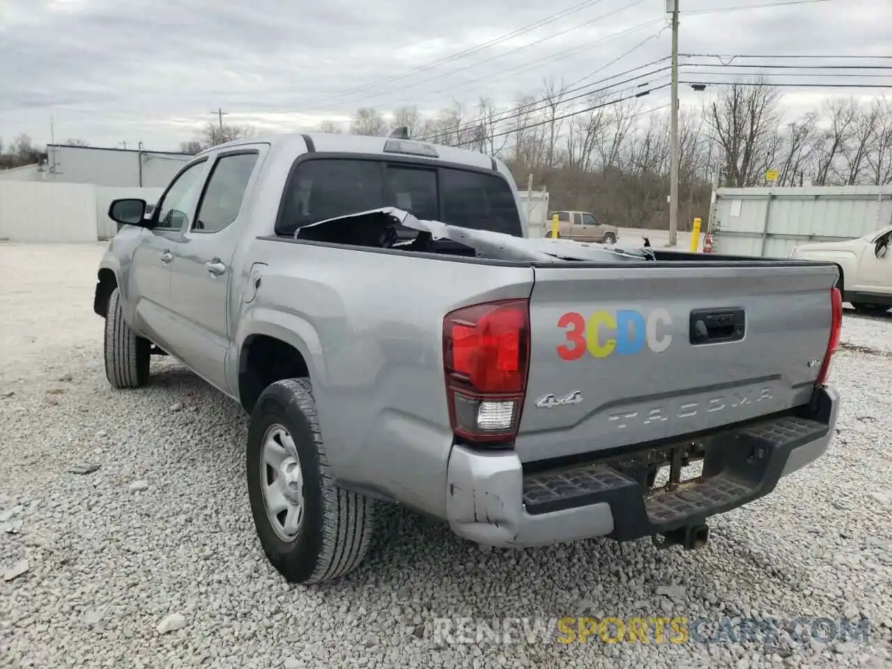 3 Photograph of a damaged car 3TMCZ5AN0MM397433 TOYOTA TACOMA 2021