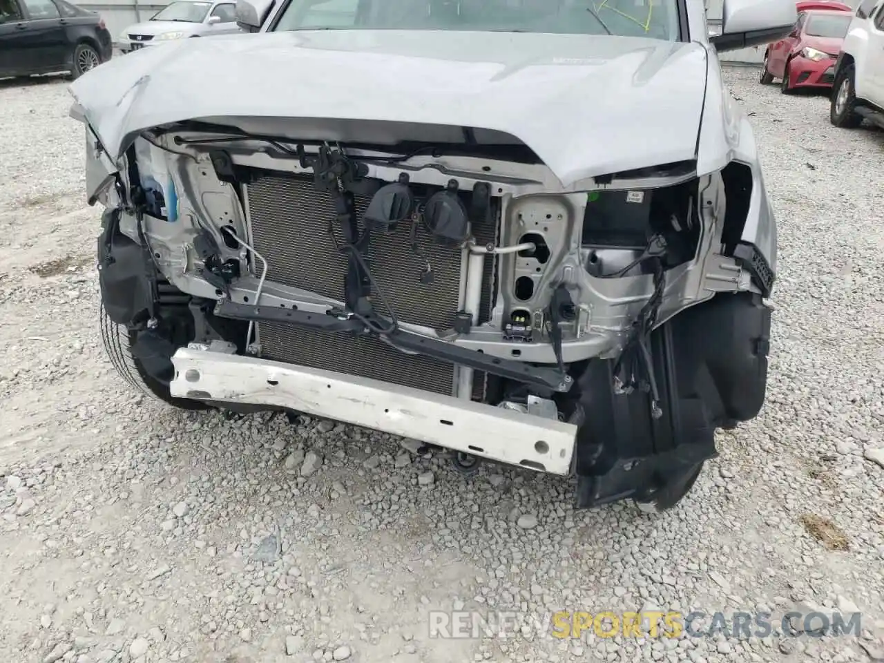 9 Photograph of a damaged car 3TMCZ5AN0MM397433 TOYOTA TACOMA 2021