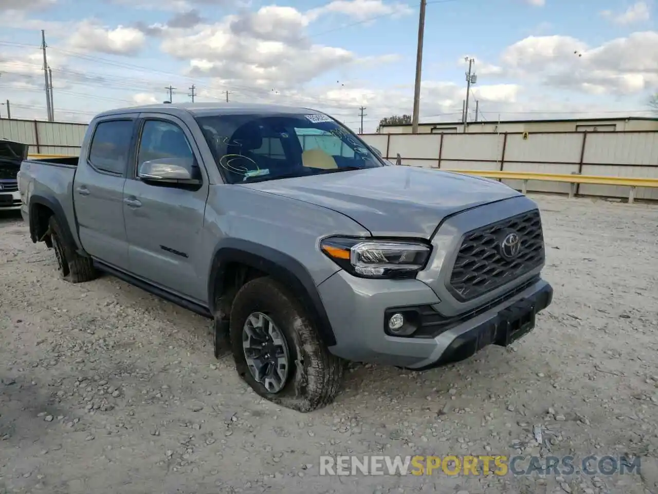 1 Photograph of a damaged car 3TMCZ5AN0MM405093 TOYOTA TACOMA 2021