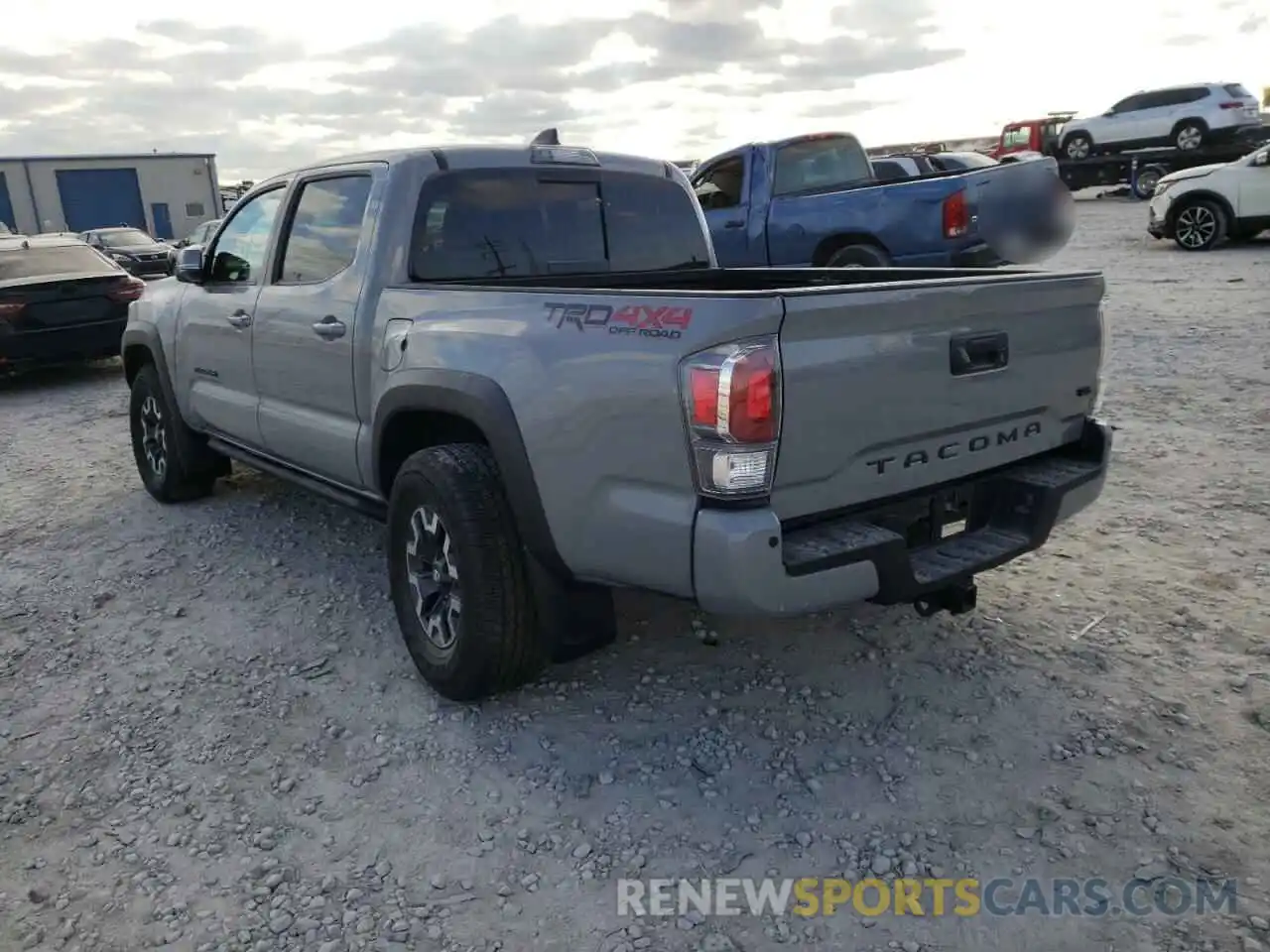 3 Photograph of a damaged car 3TMCZ5AN0MM405093 TOYOTA TACOMA 2021