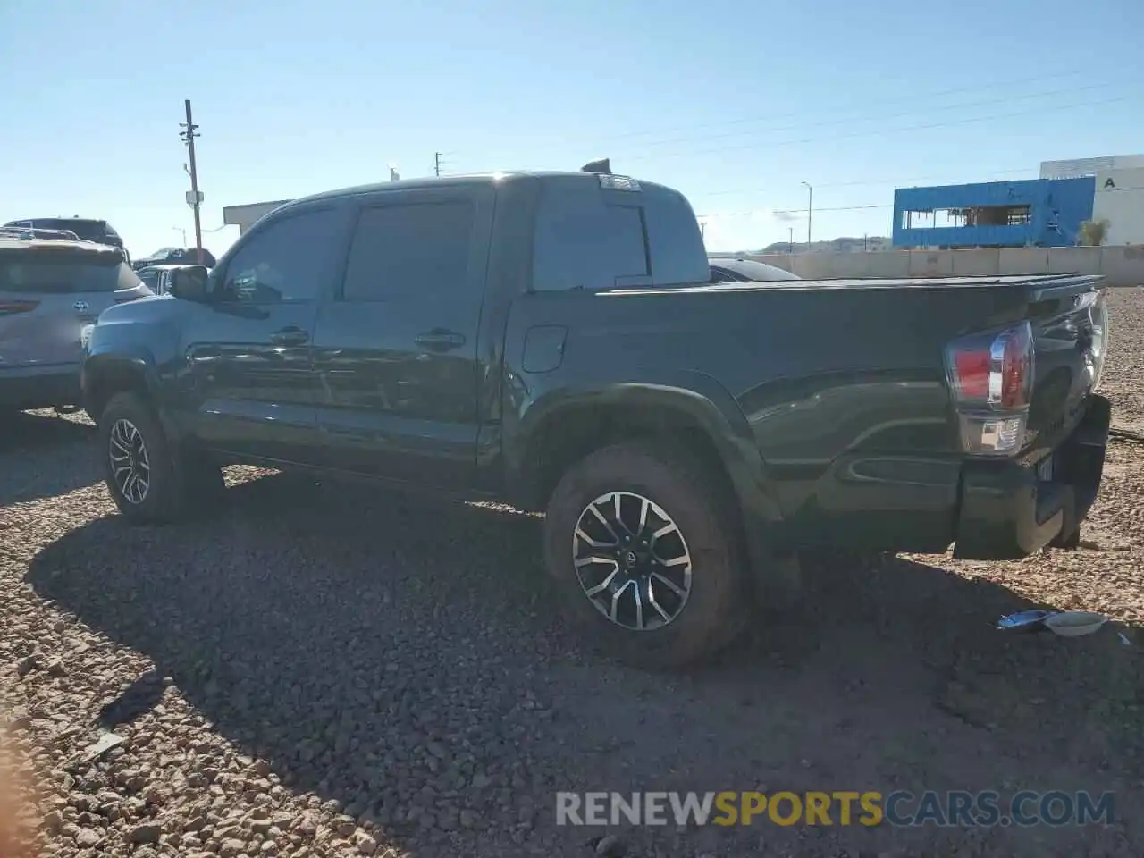 2 Photograph of a damaged car 3TMCZ5AN0MM408737 TOYOTA TACOMA 2021