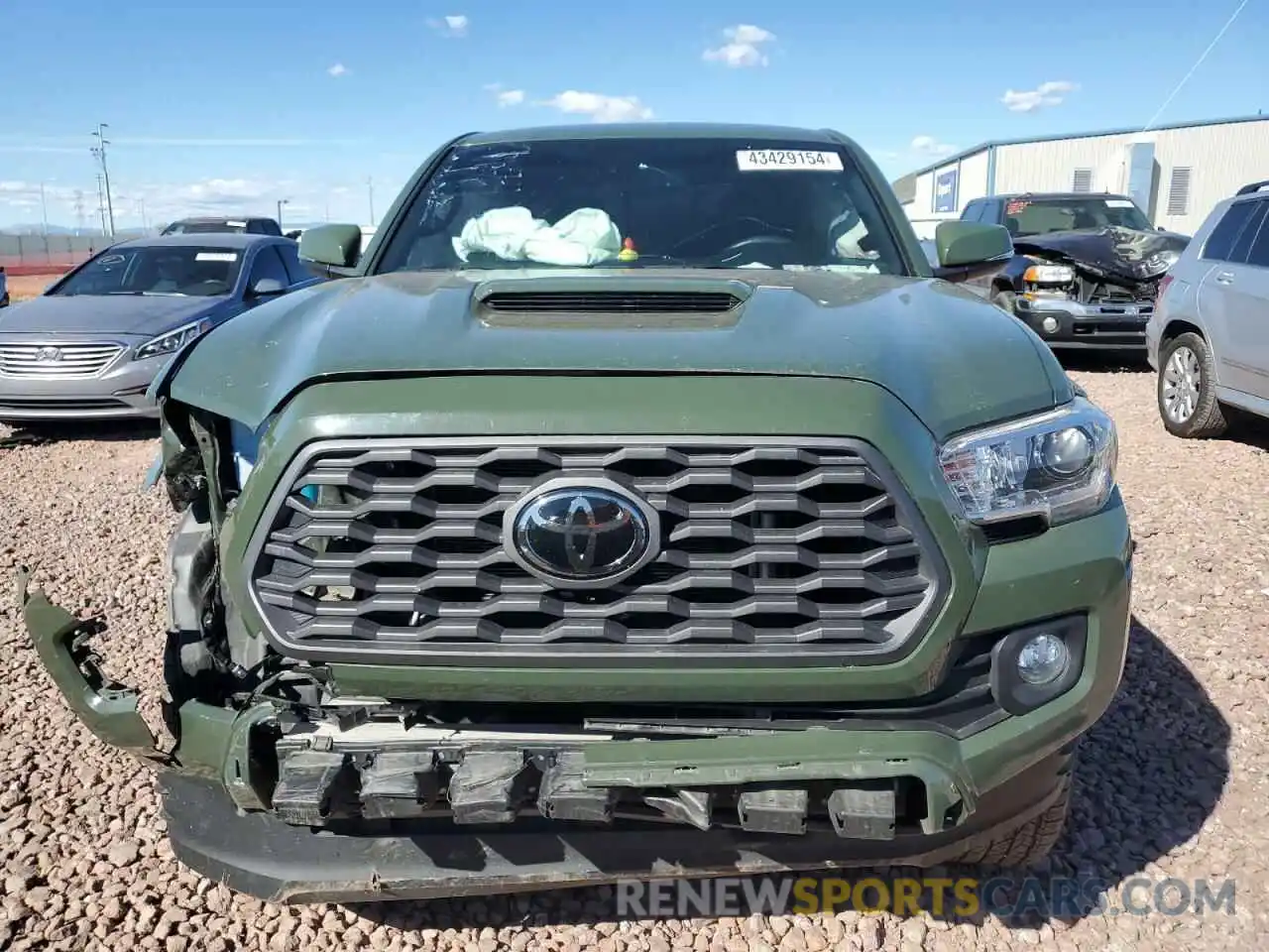 5 Photograph of a damaged car 3TMCZ5AN0MM408737 TOYOTA TACOMA 2021