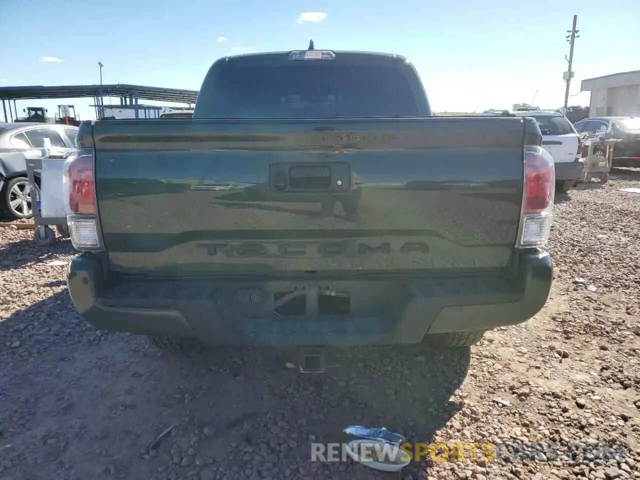 6 Photograph of a damaged car 3TMCZ5AN0MM408737 TOYOTA TACOMA 2021