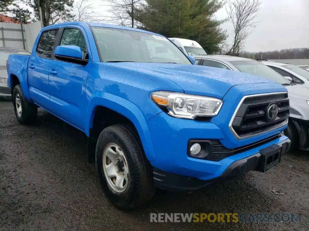 1 Photograph of a damaged car 3TMCZ5AN0MM411119 TOYOTA TACOMA 2021