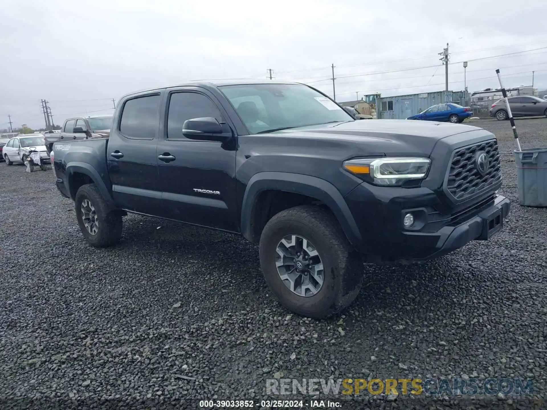 1 Photograph of a damaged car 3TMCZ5AN0MM414750 TOYOTA TACOMA 2021