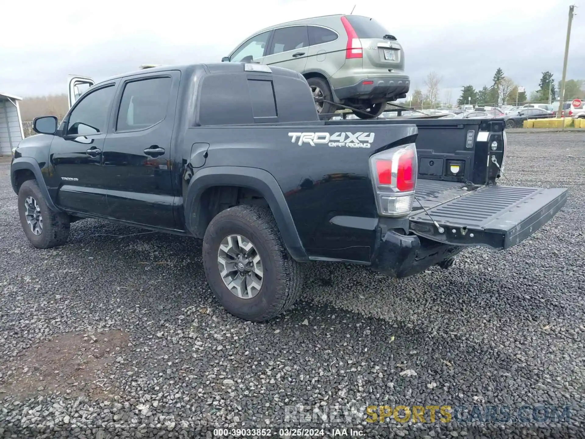 3 Photograph of a damaged car 3TMCZ5AN0MM414750 TOYOTA TACOMA 2021