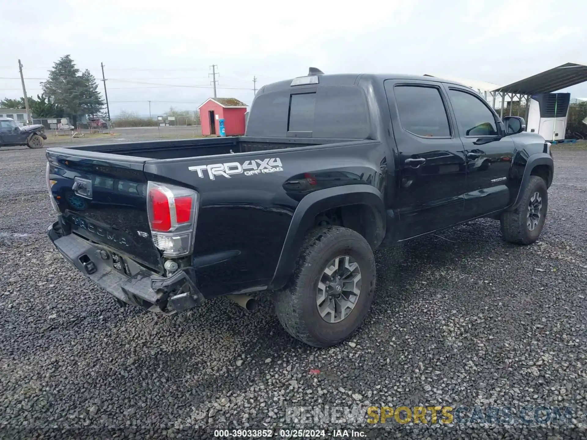 4 Photograph of a damaged car 3TMCZ5AN0MM414750 TOYOTA TACOMA 2021