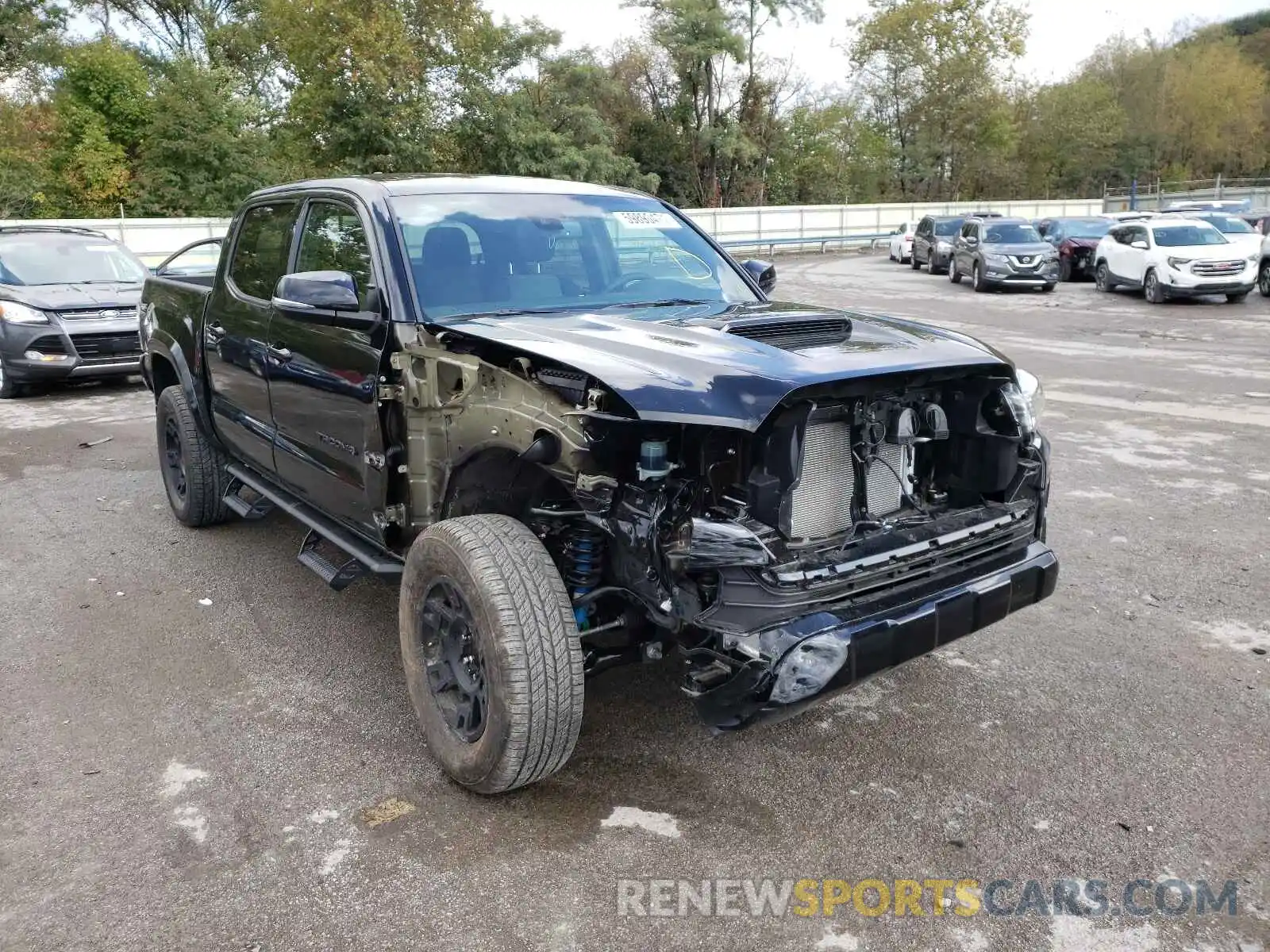 1 Photograph of a damaged car 3TMCZ5AN0MM415025 TOYOTA TACOMA 2021