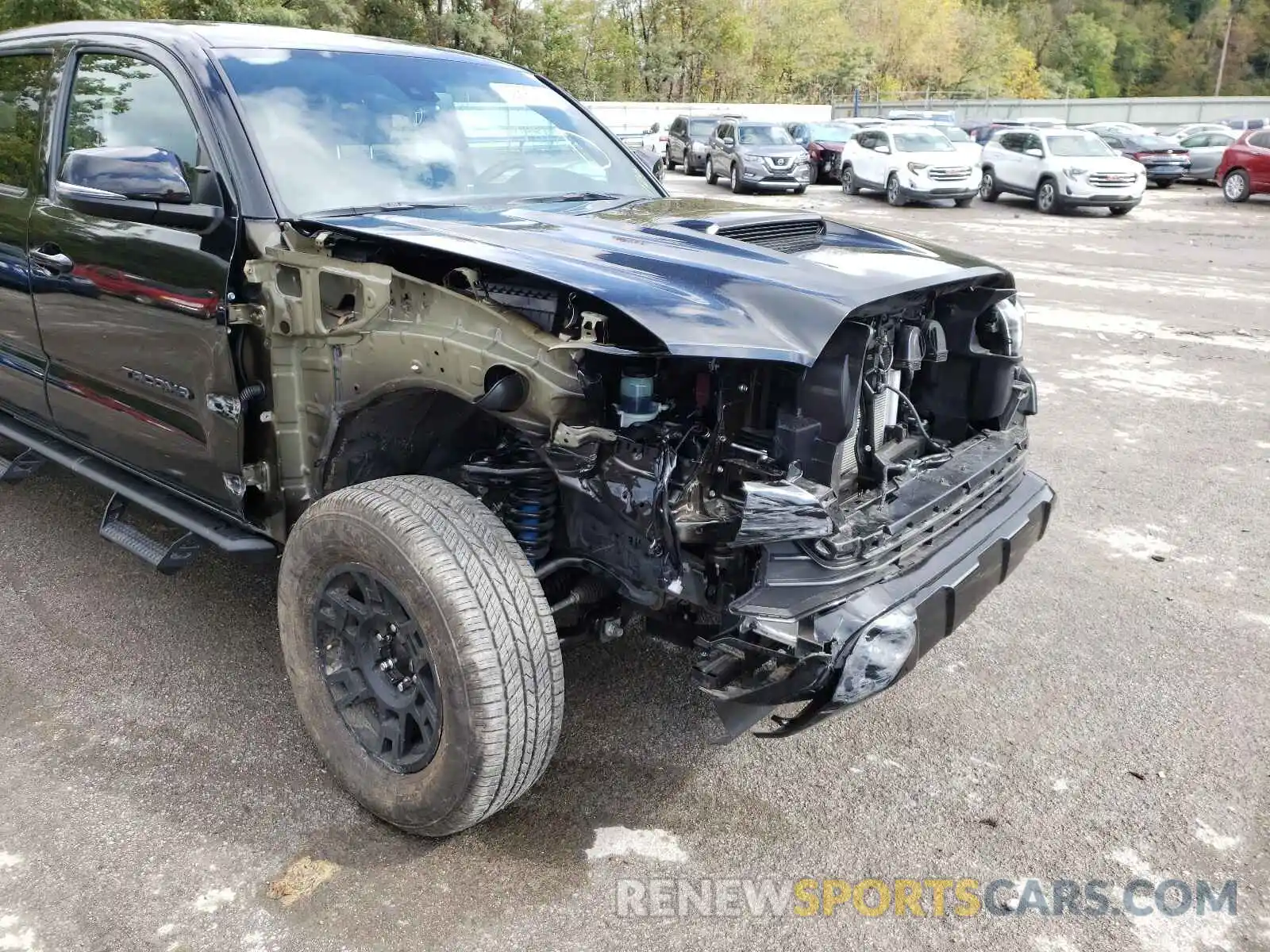 9 Photograph of a damaged car 3TMCZ5AN0MM415025 TOYOTA TACOMA 2021