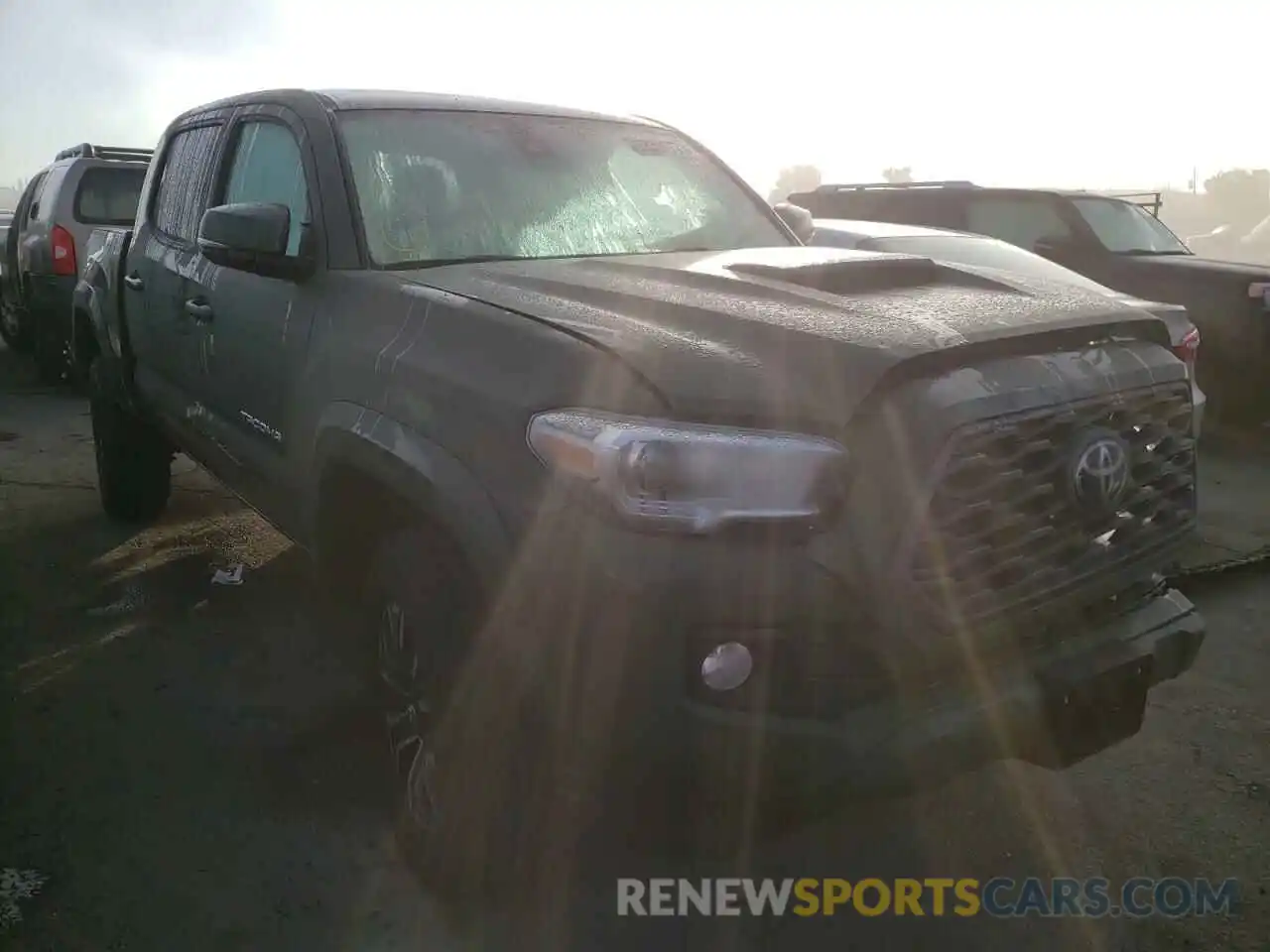 1 Photograph of a damaged car 3TMCZ5AN0MM423688 TOYOTA TACOMA 2021