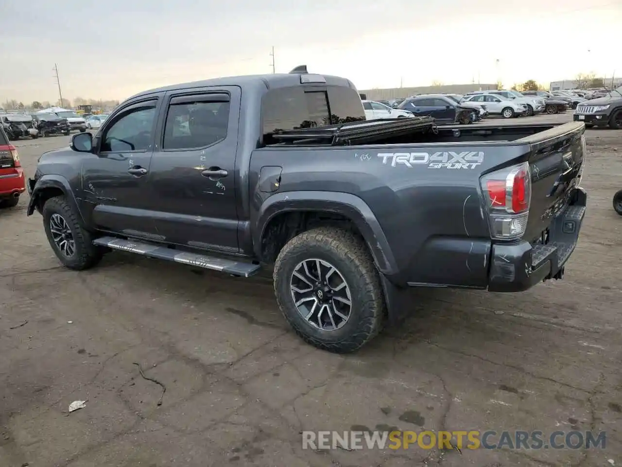 2 Photograph of a damaged car 3TMCZ5AN0MM428695 TOYOTA TACOMA 2021