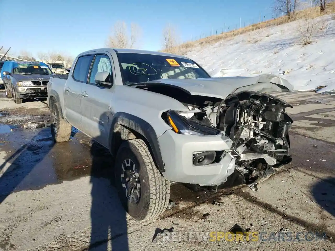 1 Photograph of a damaged car 3TMCZ5AN0MM429006 TOYOTA TACOMA 2021