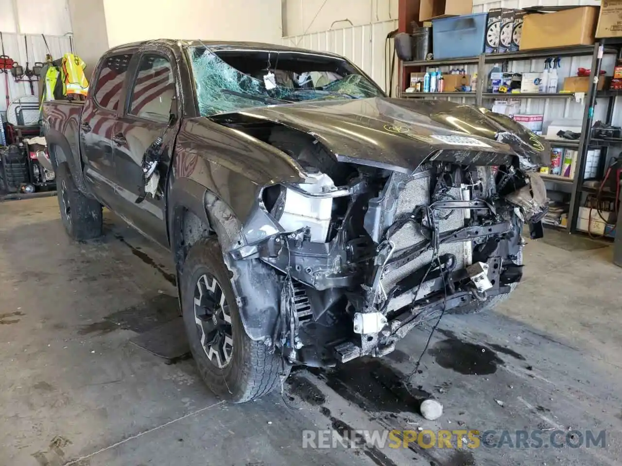 1 Photograph of a damaged car 3TMCZ5AN0MM430172 TOYOTA TACOMA 2021