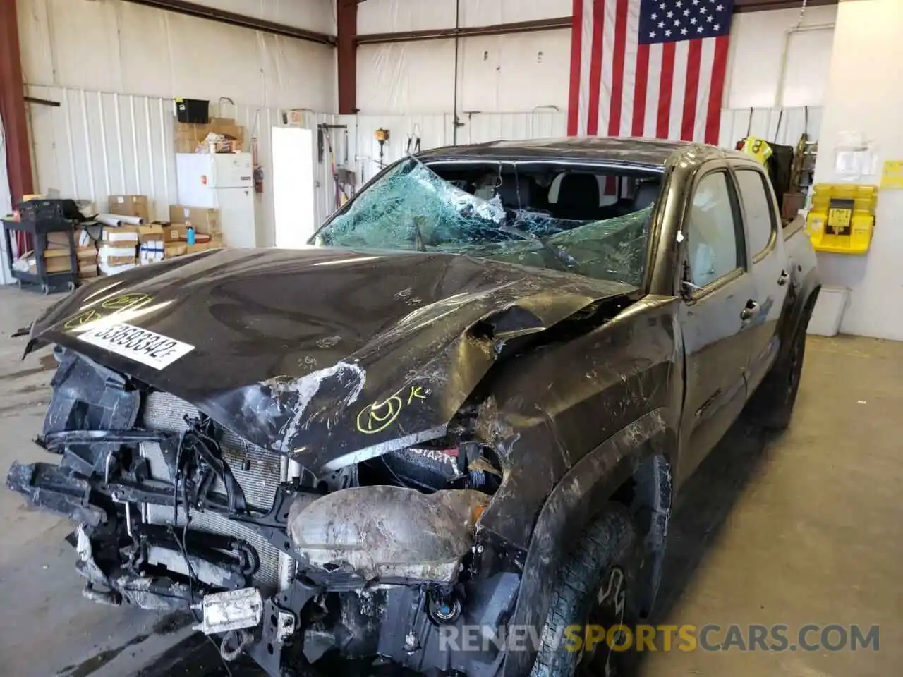 9 Photograph of a damaged car 3TMCZ5AN0MM430172 TOYOTA TACOMA 2021