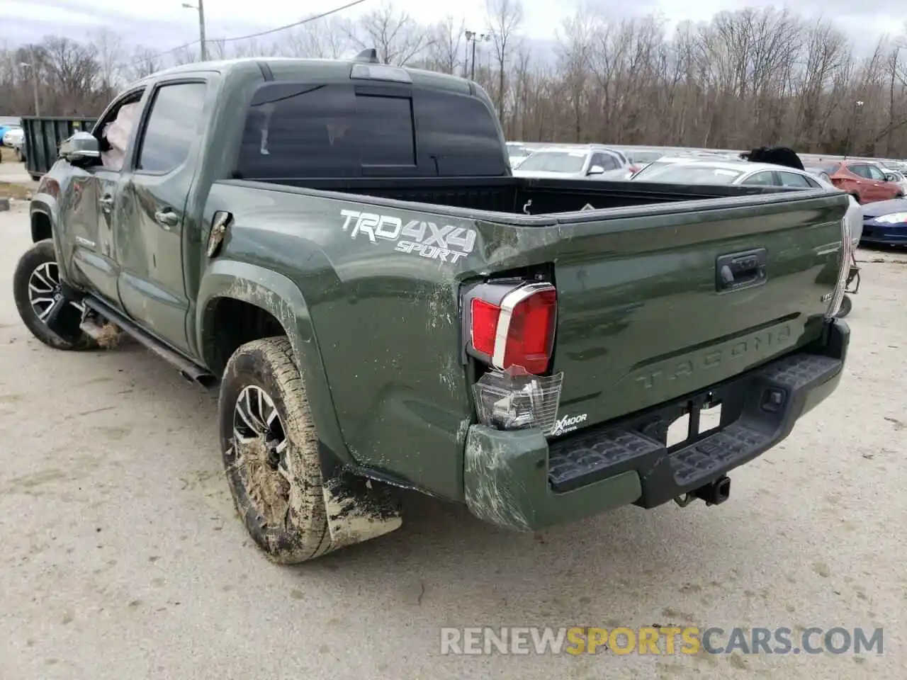 3 Photograph of a damaged car 3TMCZ5AN0MM430964 TOYOTA TACOMA 2021