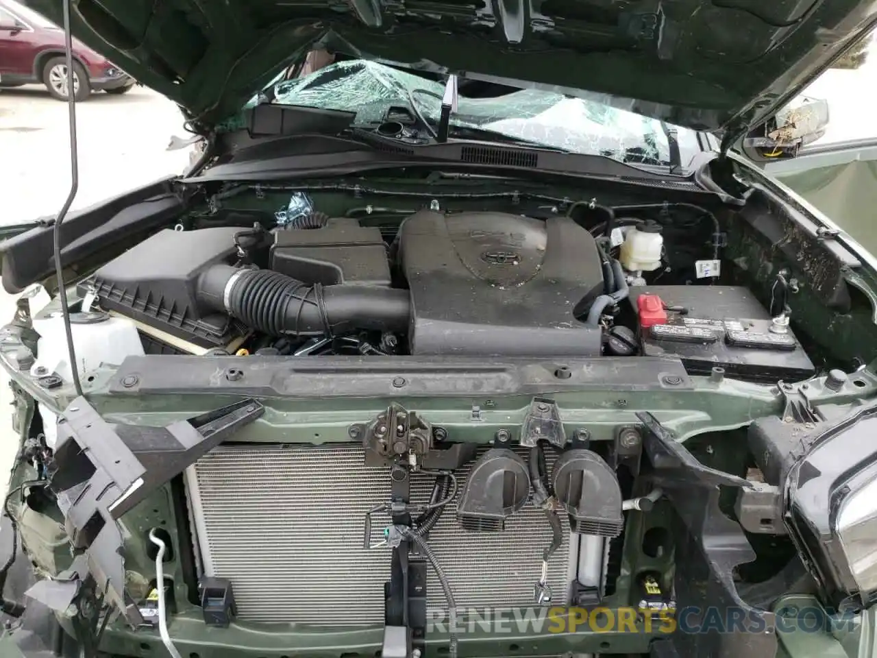 7 Photograph of a damaged car 3TMCZ5AN0MM430964 TOYOTA TACOMA 2021