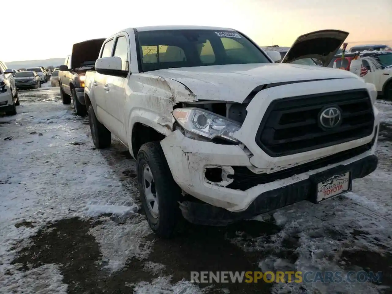 9 Photograph of a damaged car 3TMCZ5AN0MM432441 TOYOTA TACOMA 2021