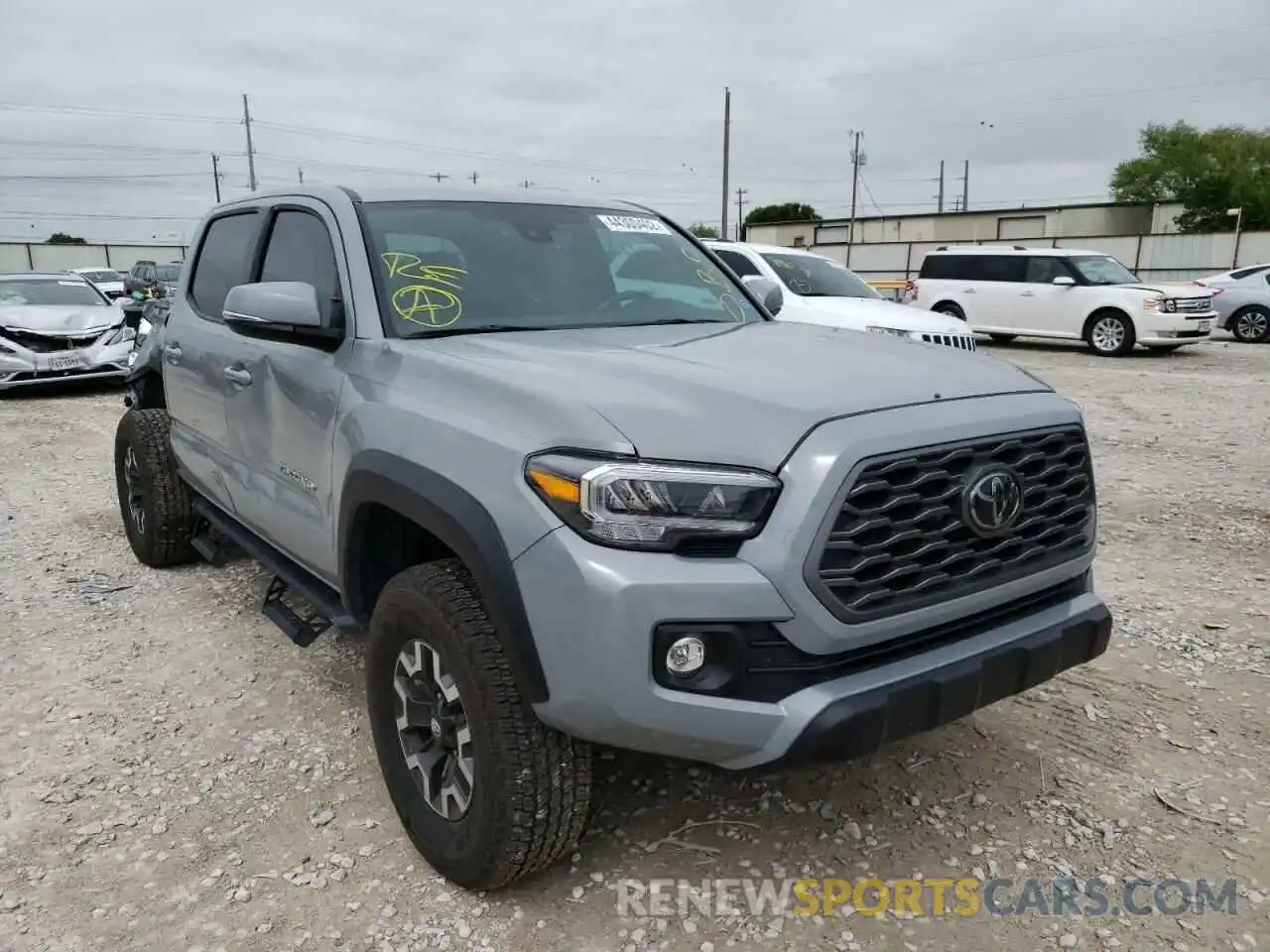 1 Photograph of a damaged car 3TMCZ5AN0MM433217 TOYOTA TACOMA 2021