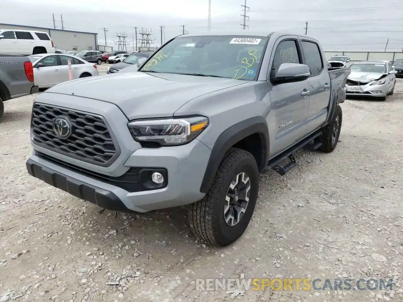 2 Photograph of a damaged car 3TMCZ5AN0MM433217 TOYOTA TACOMA 2021