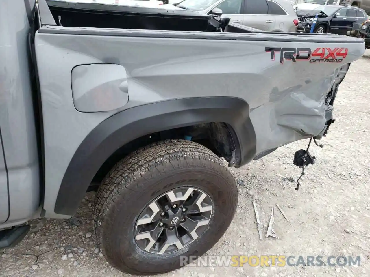 9 Photograph of a damaged car 3TMCZ5AN0MM433217 TOYOTA TACOMA 2021