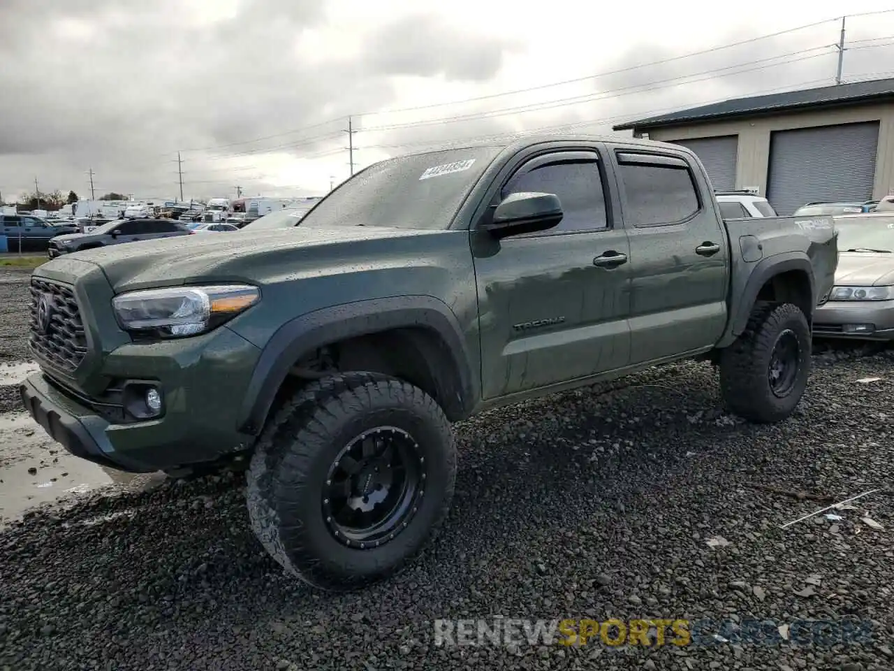 1 Photograph of a damaged car 3TMCZ5AN0MM433721 TOYOTA TACOMA 2021