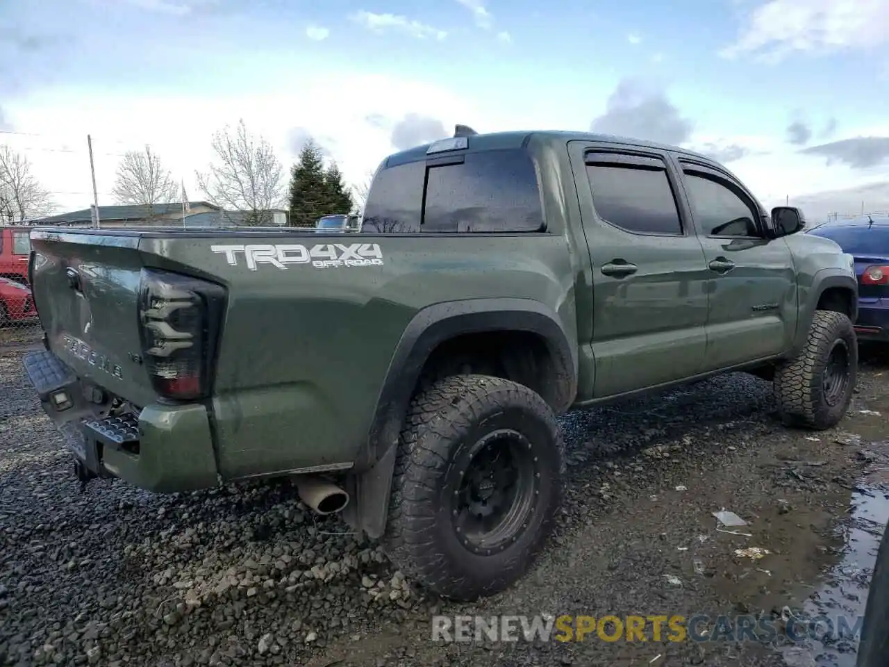 3 Photograph of a damaged car 3TMCZ5AN0MM433721 TOYOTA TACOMA 2021