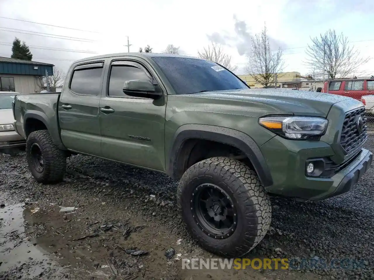 4 Photograph of a damaged car 3TMCZ5AN0MM433721 TOYOTA TACOMA 2021