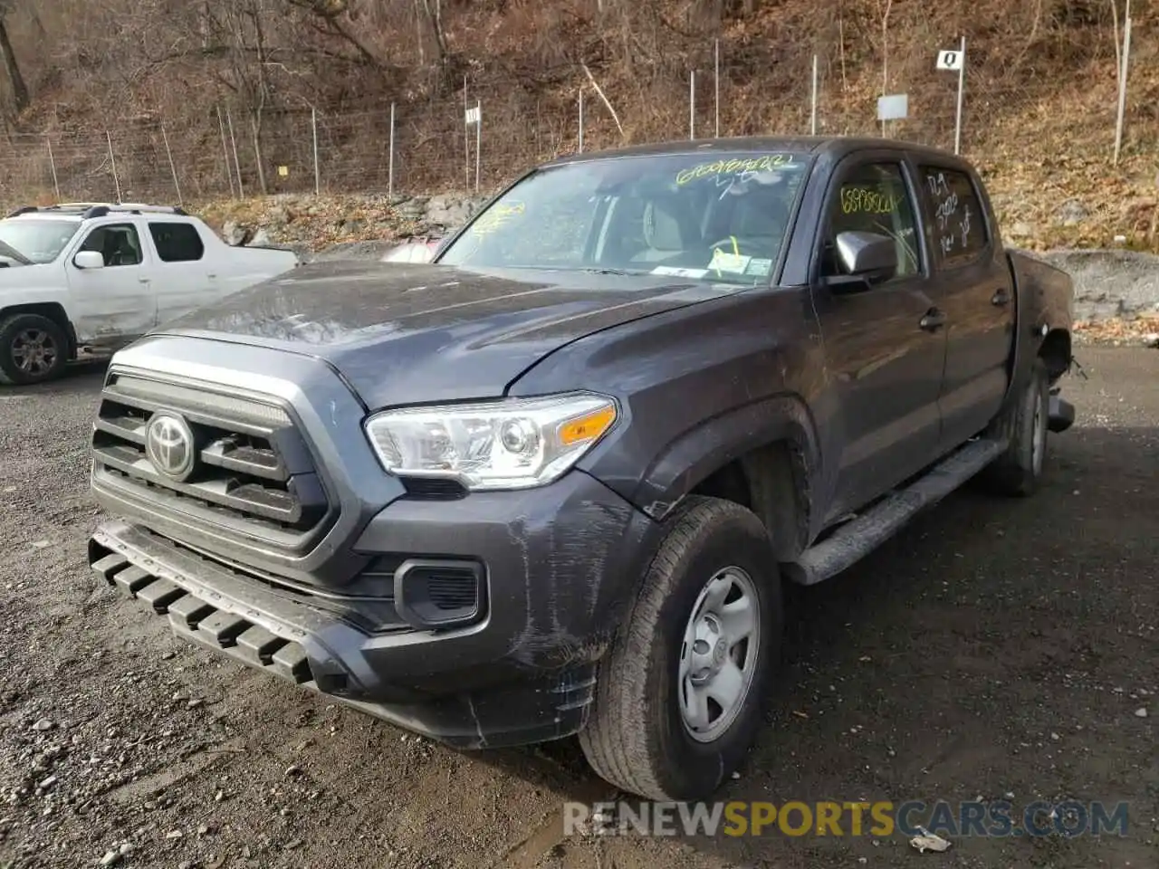 2 Photograph of a damaged car 3TMCZ5AN0MM438868 TOYOTA TACOMA 2021