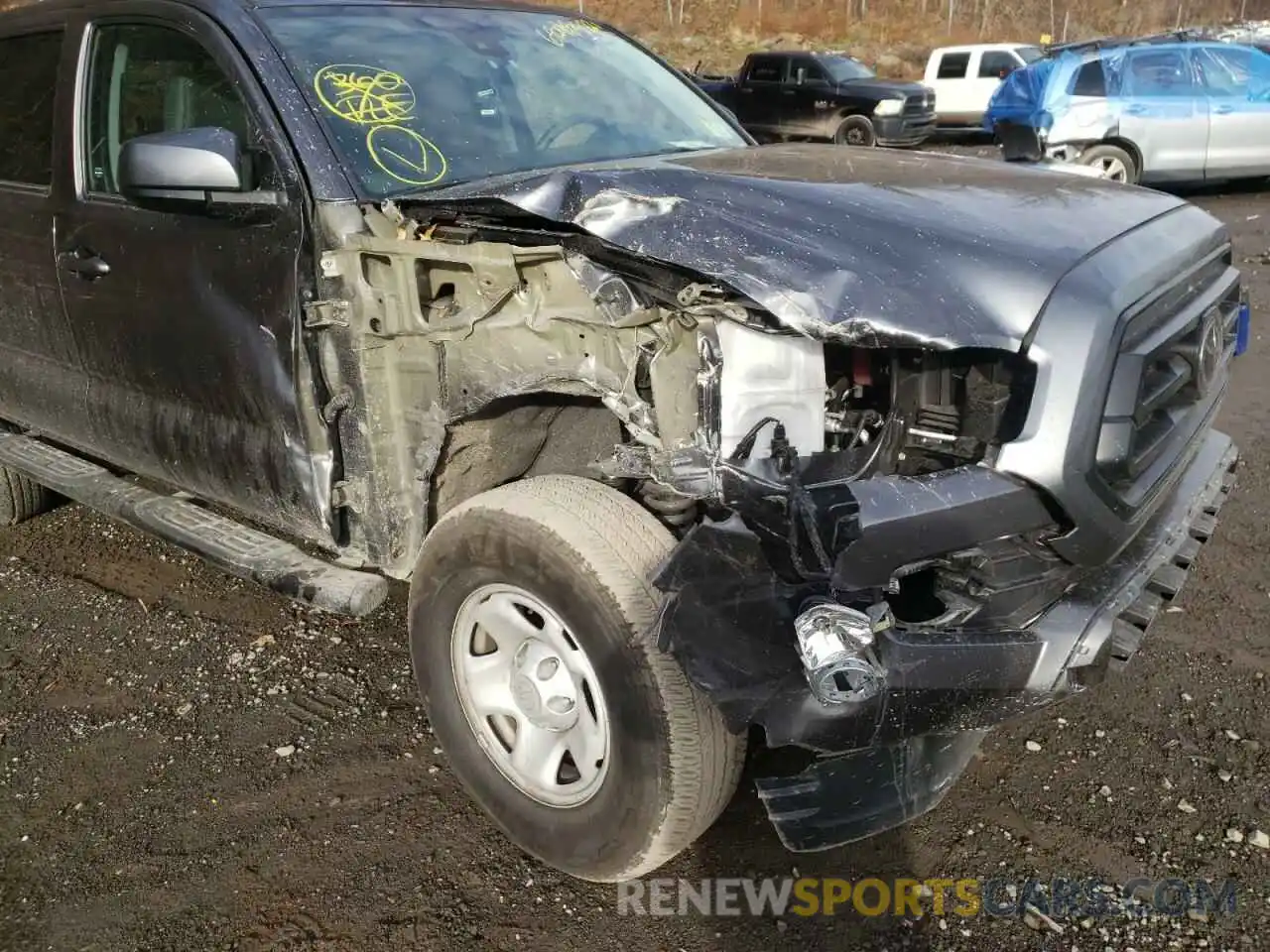 9 Photograph of a damaged car 3TMCZ5AN0MM438868 TOYOTA TACOMA 2021