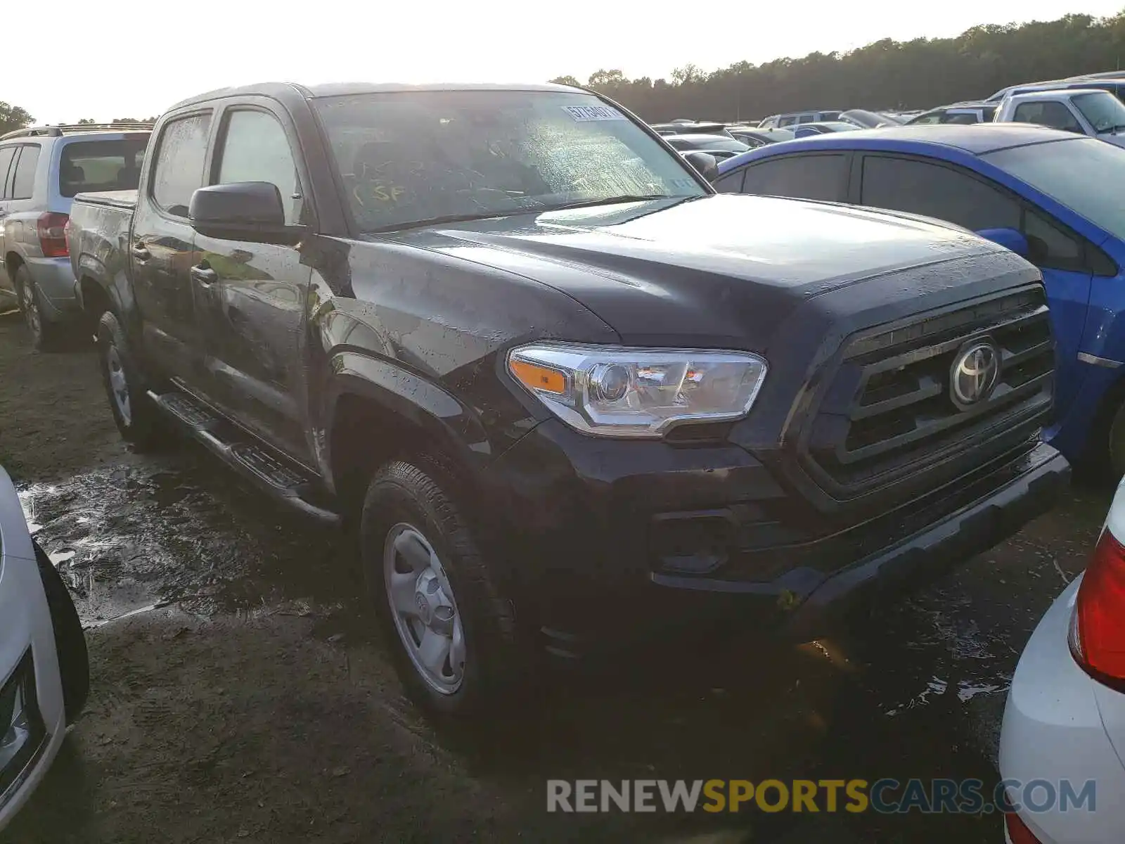 1 Photograph of a damaged car 3TMCZ5AN0MM439258 TOYOTA TACOMA 2021