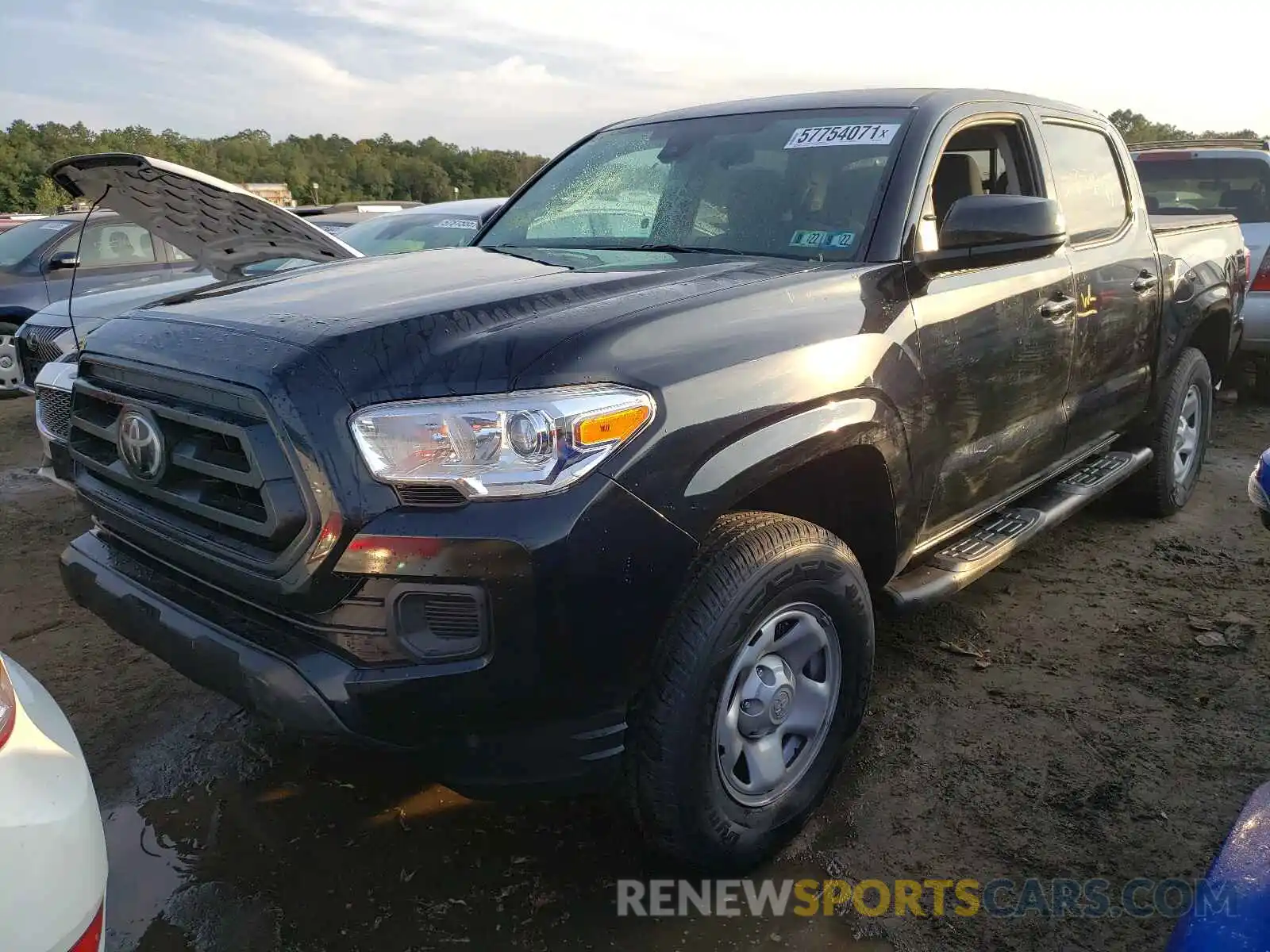 2 Photograph of a damaged car 3TMCZ5AN0MM439258 TOYOTA TACOMA 2021