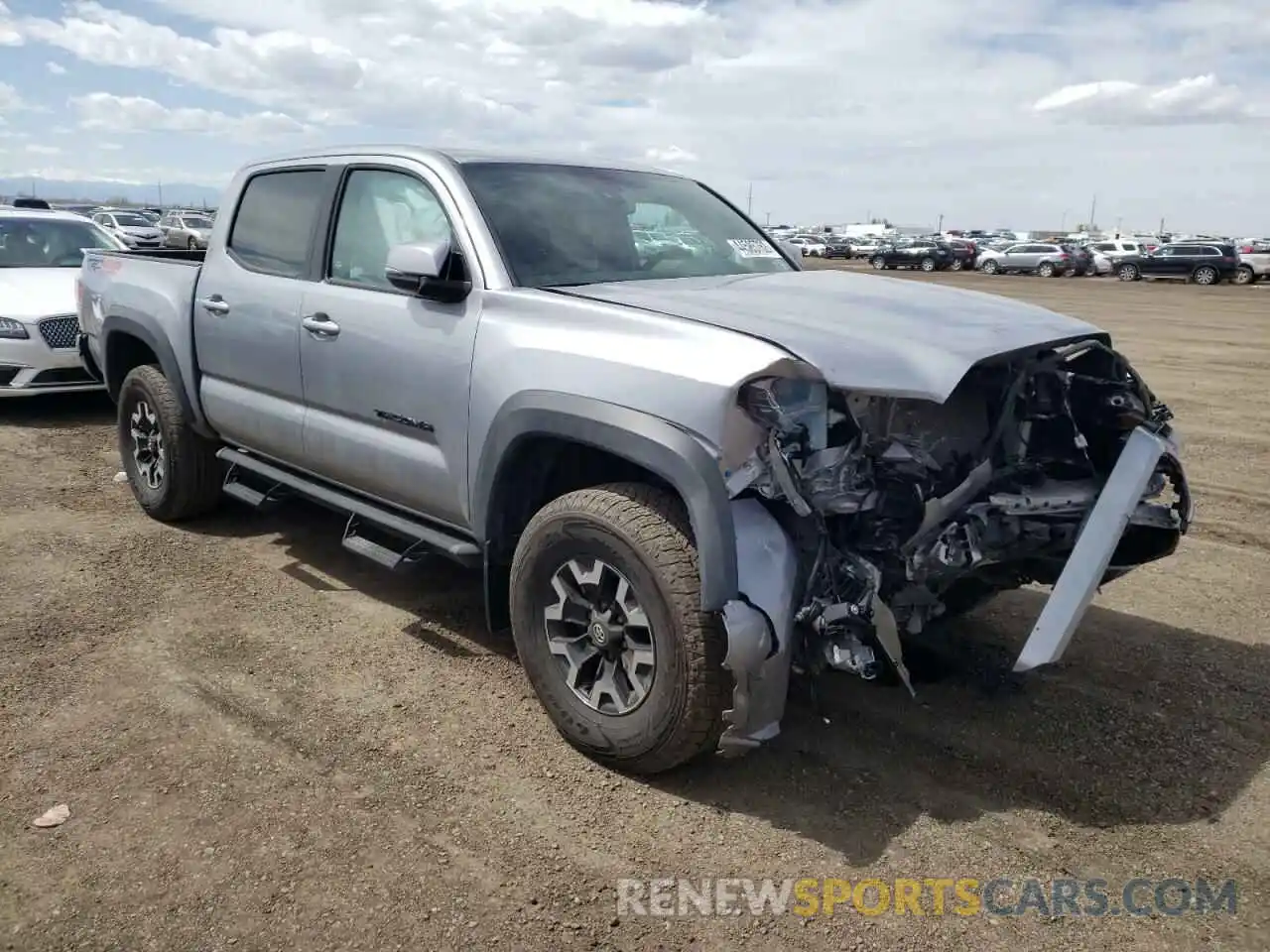 1 Photograph of a damaged car 3TMCZ5AN0MM440099 TOYOTA TACOMA 2021