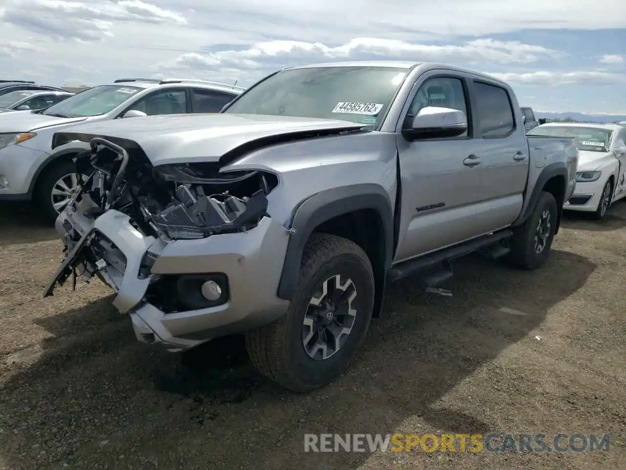 2 Photograph of a damaged car 3TMCZ5AN0MM440099 TOYOTA TACOMA 2021