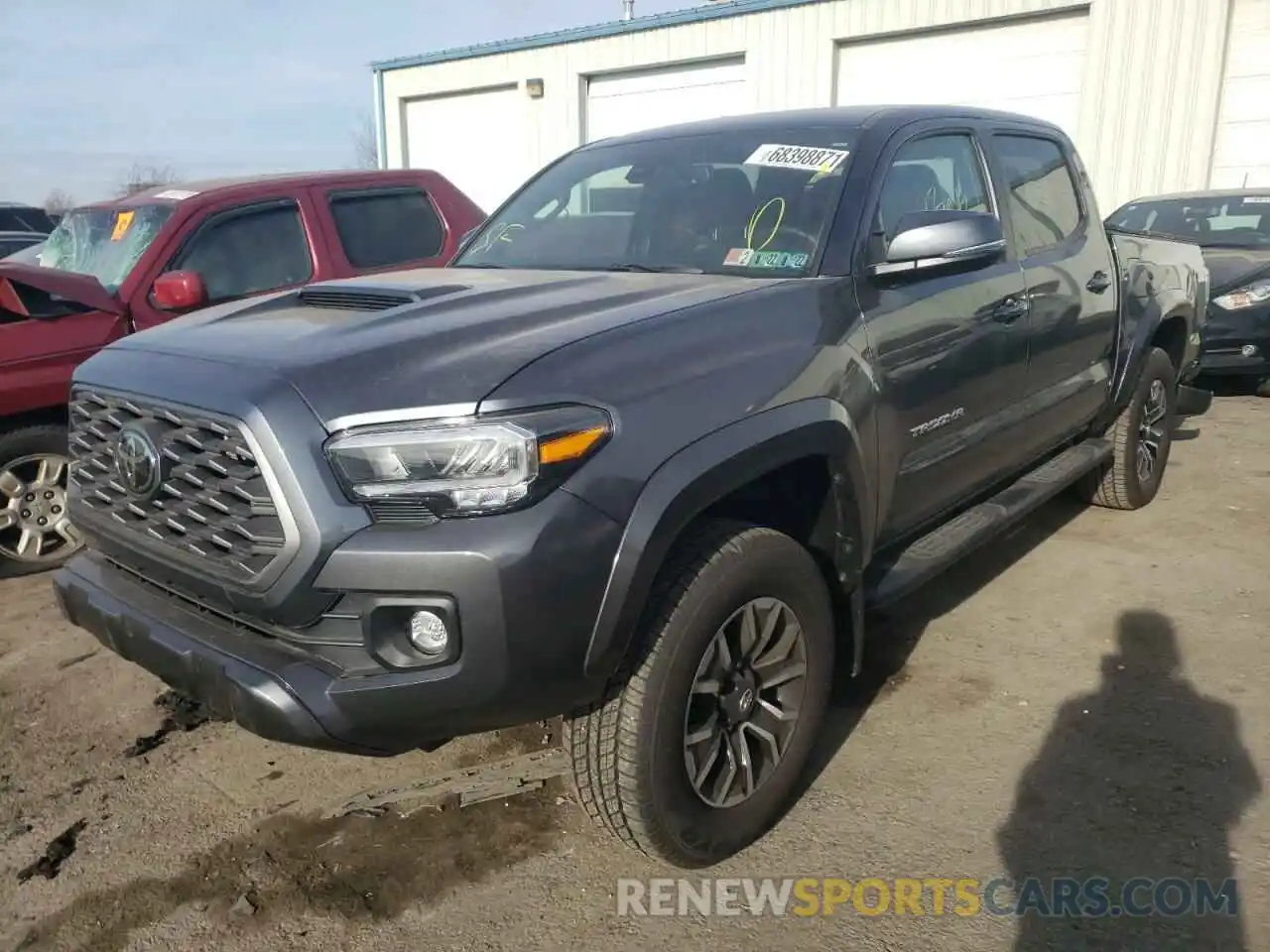 2 Photograph of a damaged car 3TMCZ5AN0MM441074 TOYOTA TACOMA 2021