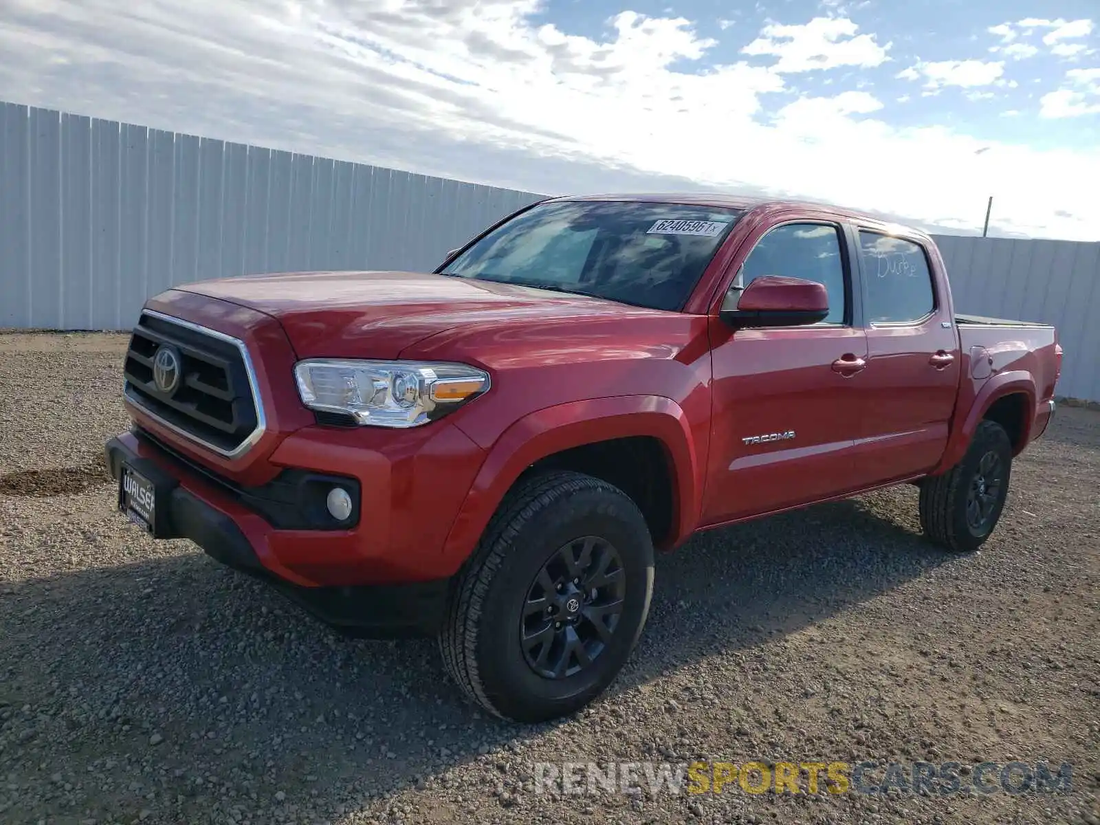 2 Photograph of a damaged car 3TMCZ5AN0MM443455 TOYOTA TACOMA 2021