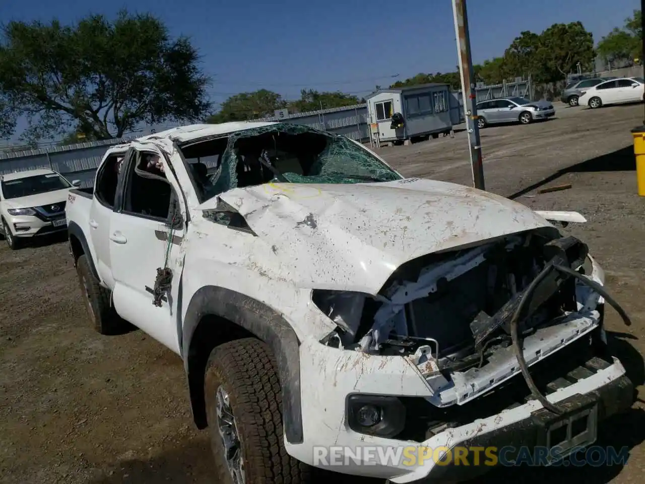 9 Photograph of a damaged car 3TMCZ5AN0MM443469 TOYOTA TACOMA 2021