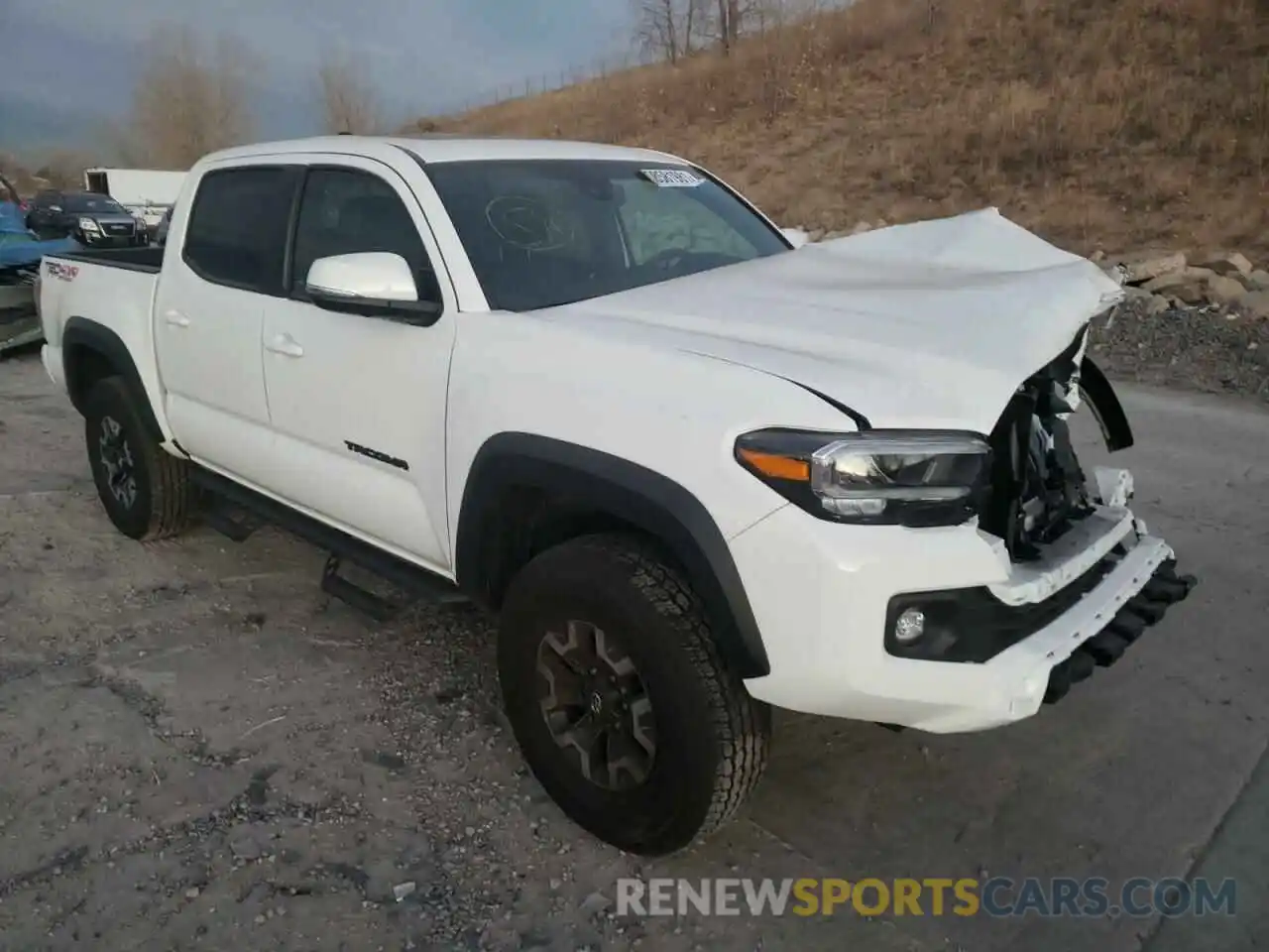 1 Photograph of a damaged car 3TMCZ5AN0MM449028 TOYOTA TACOMA 2021