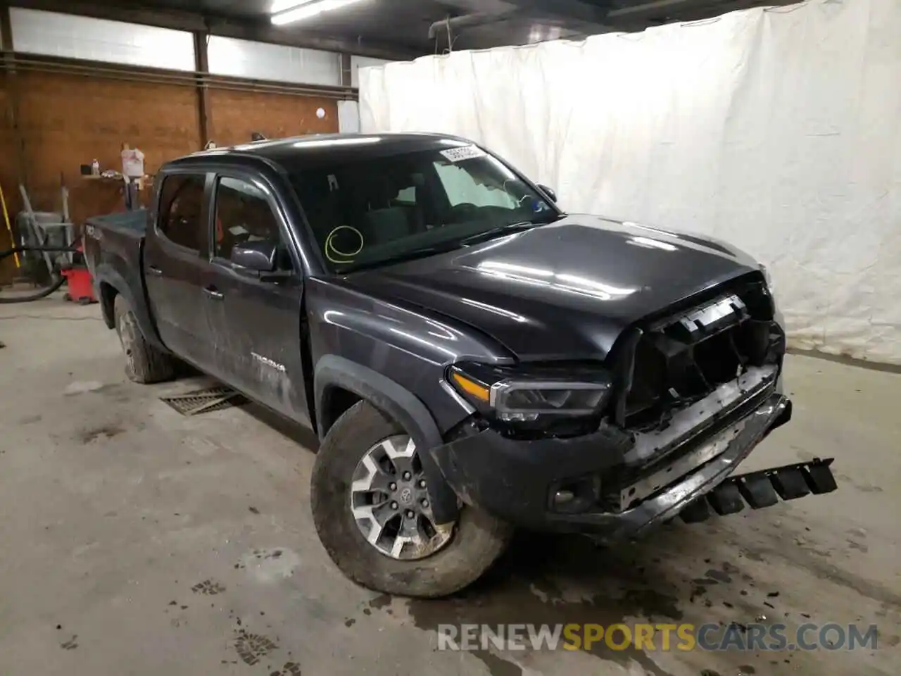 1 Photograph of a damaged car 3TMCZ5AN0MM451698 TOYOTA TACOMA 2021