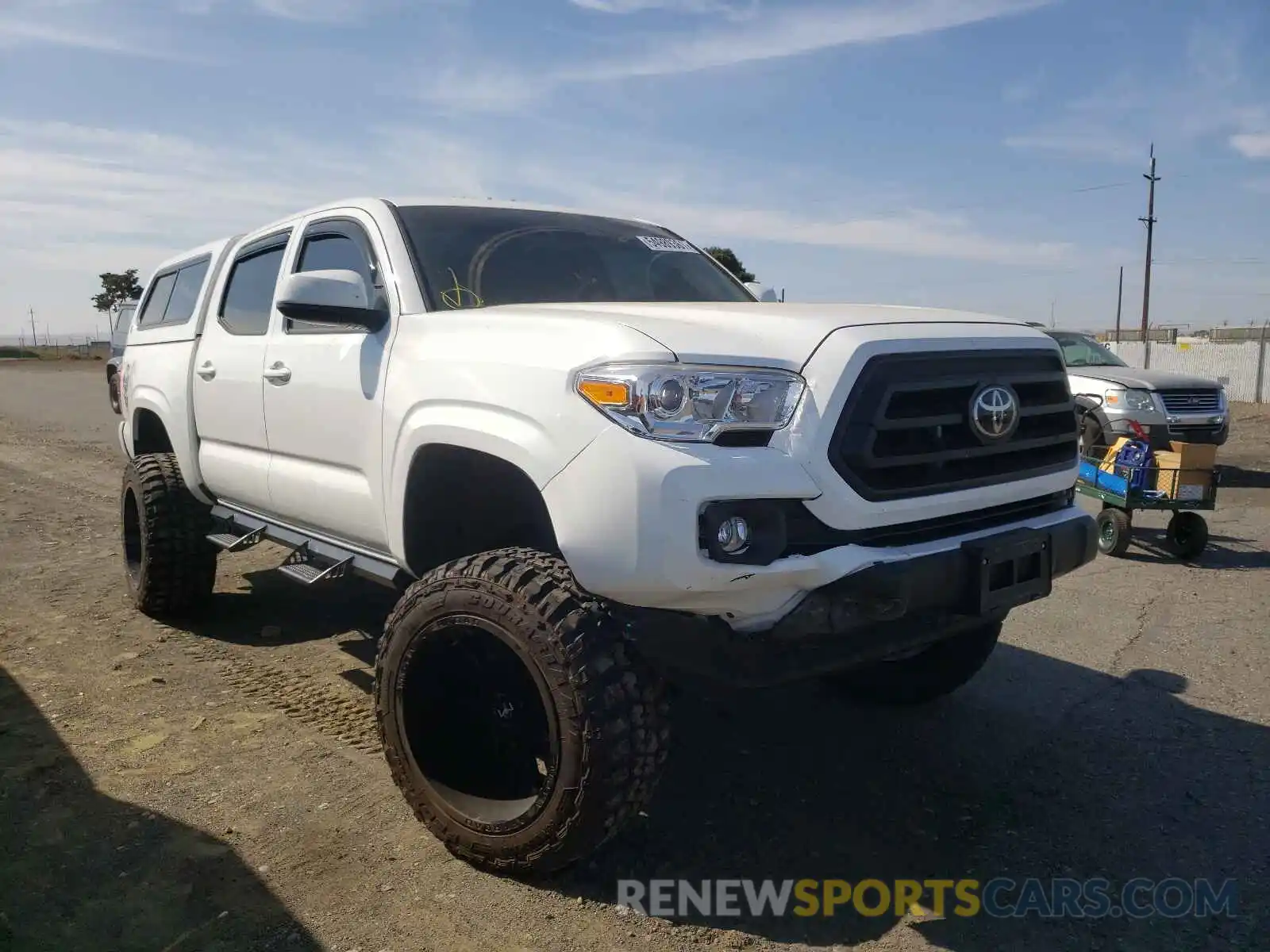 1 Photograph of a damaged car 3TMCZ5AN1MM371424 TOYOTA TACOMA 2021