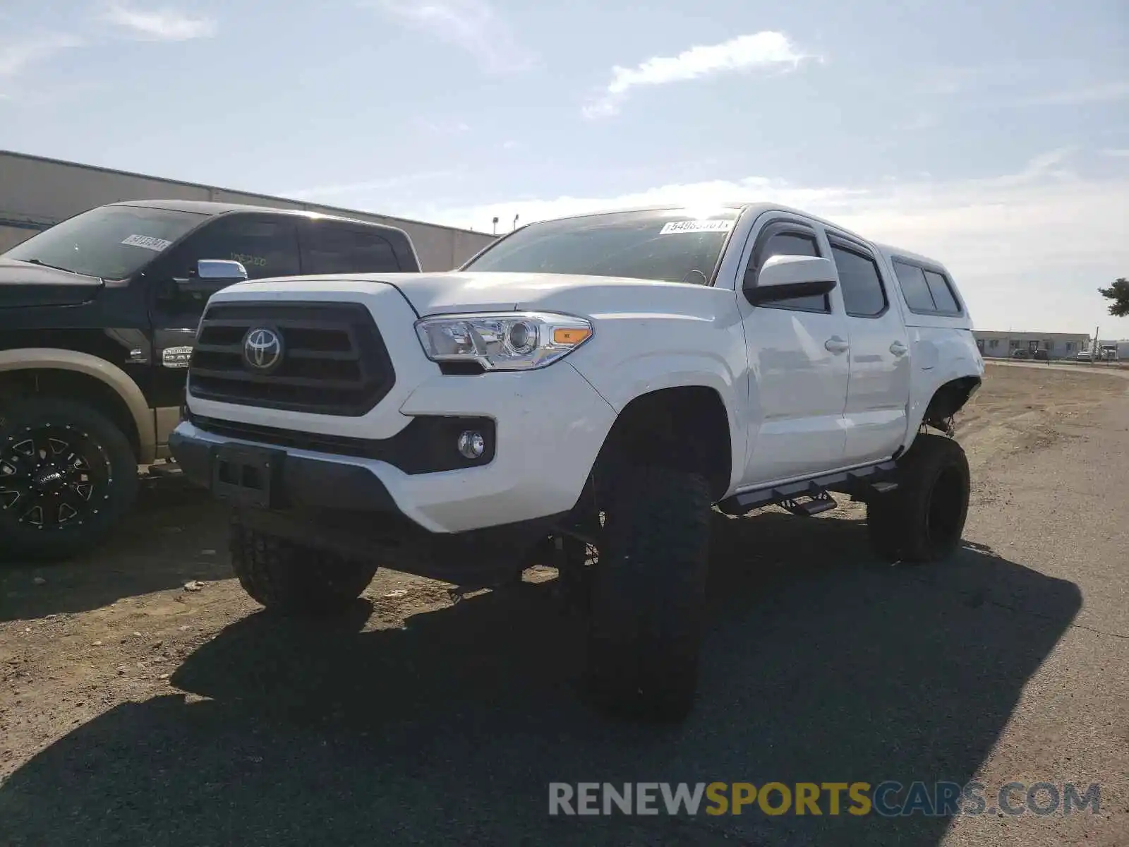 2 Photograph of a damaged car 3TMCZ5AN1MM371424 TOYOTA TACOMA 2021