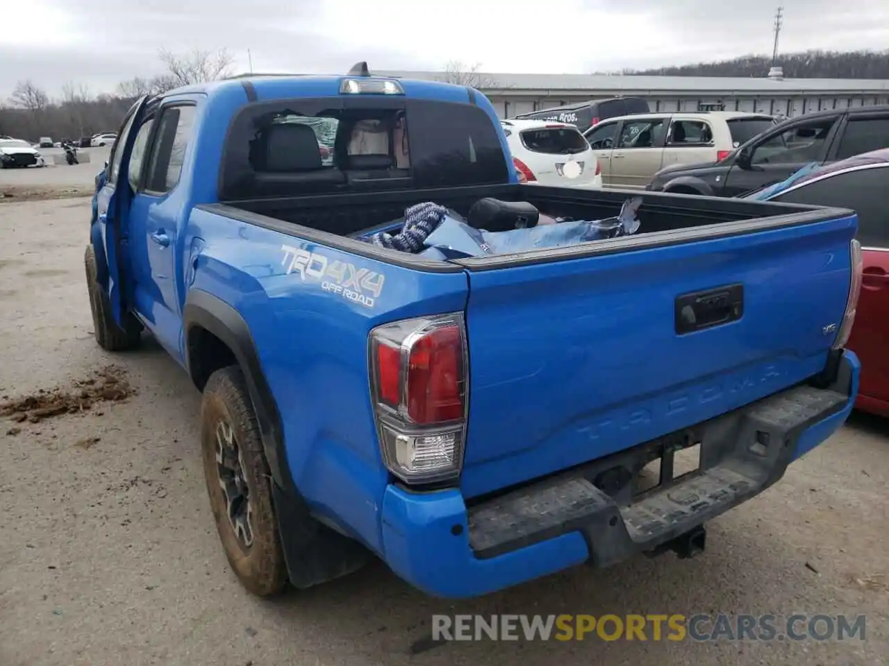 3 Photograph of a damaged car 3TMCZ5AN1MM380415 TOYOTA TACOMA 2021