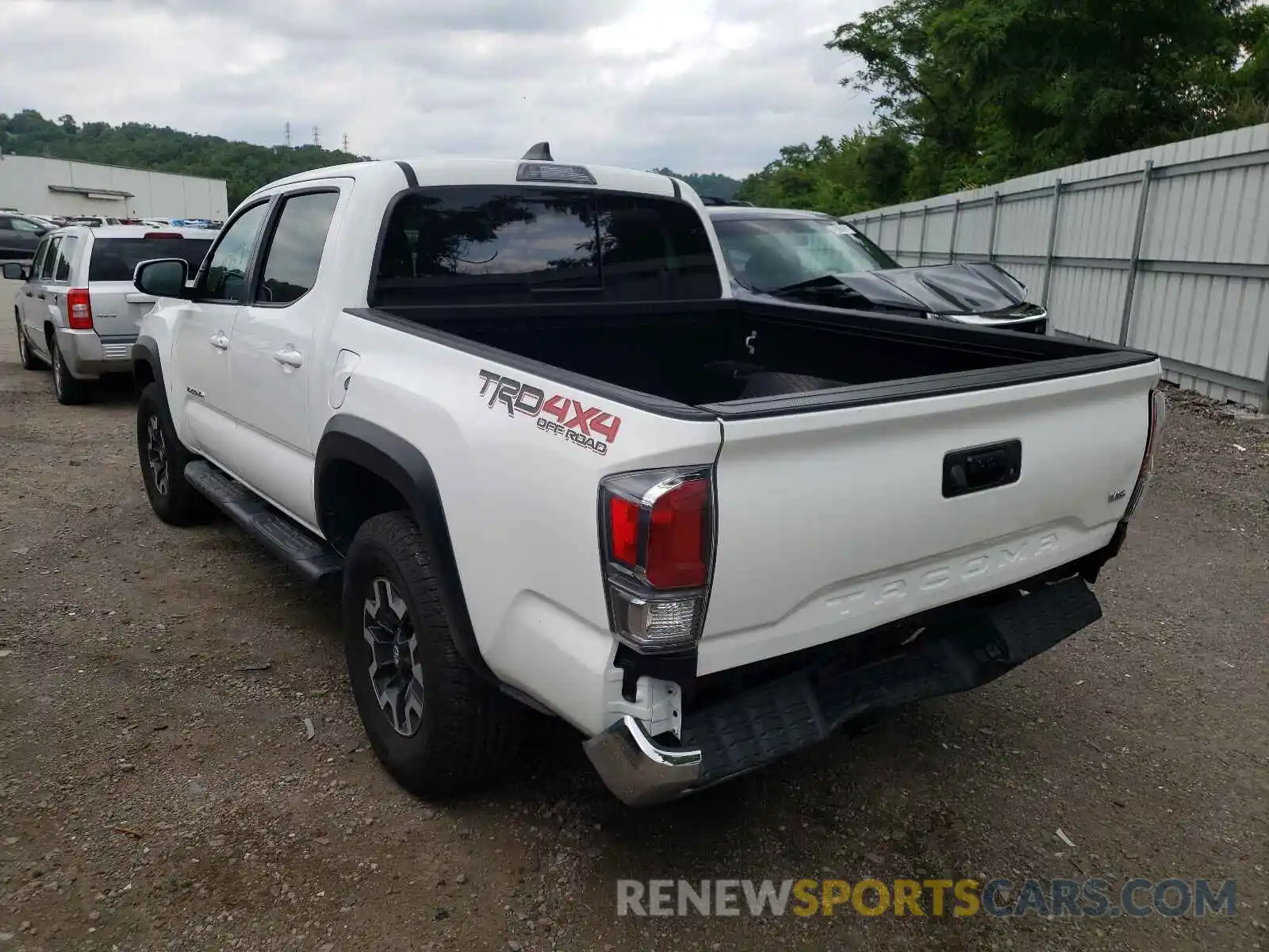 3 Photograph of a damaged car 3TMCZ5AN1MM383637 TOYOTA TACOMA 2021