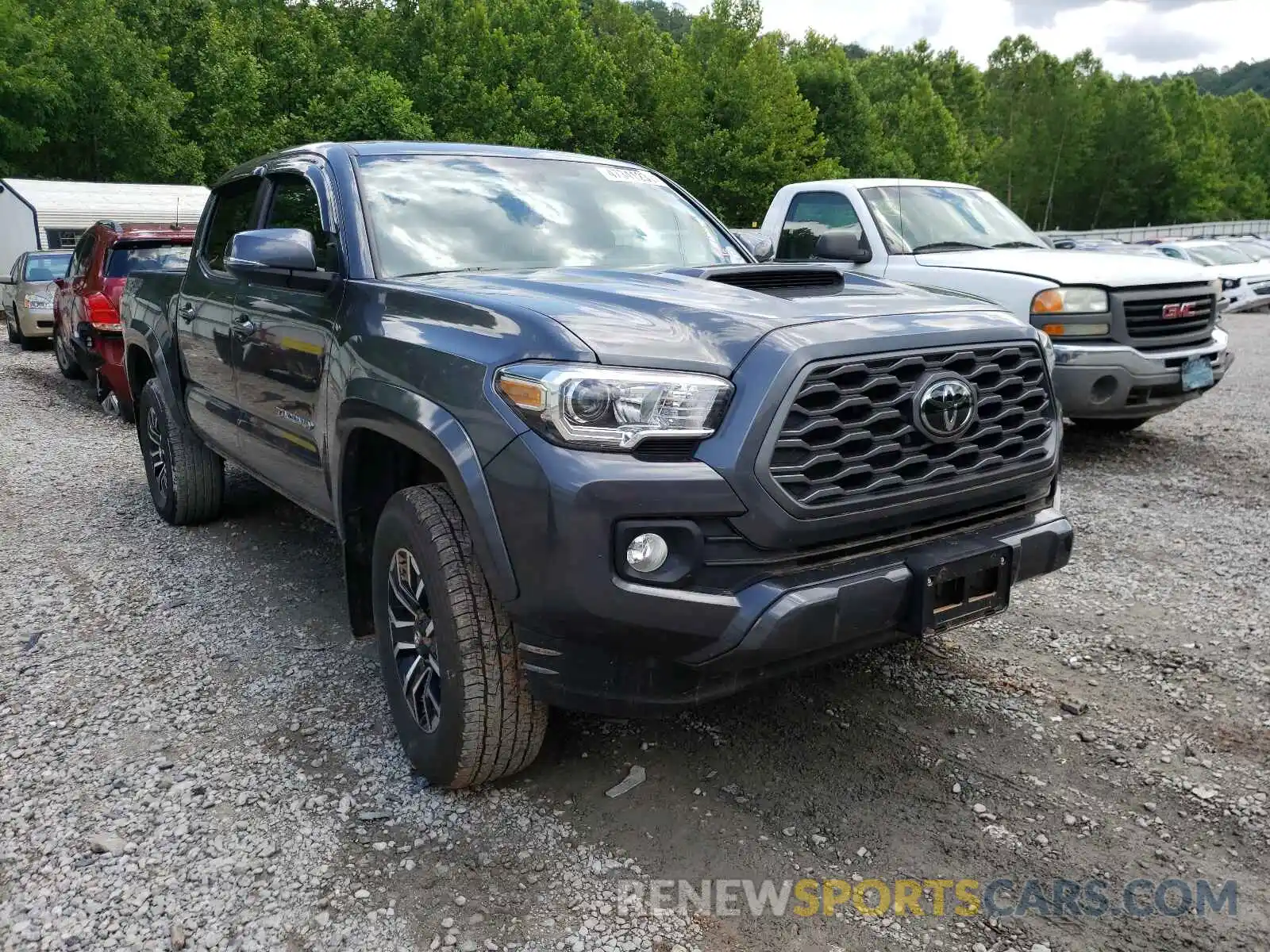 1 Photograph of a damaged car 3TMCZ5AN1MM388630 TOYOTA TACOMA 2021