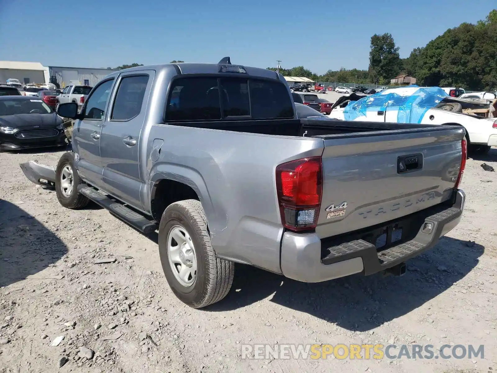 3 Photograph of a damaged car 3TMCZ5AN1MM389132 TOYOTA TACOMA 2021