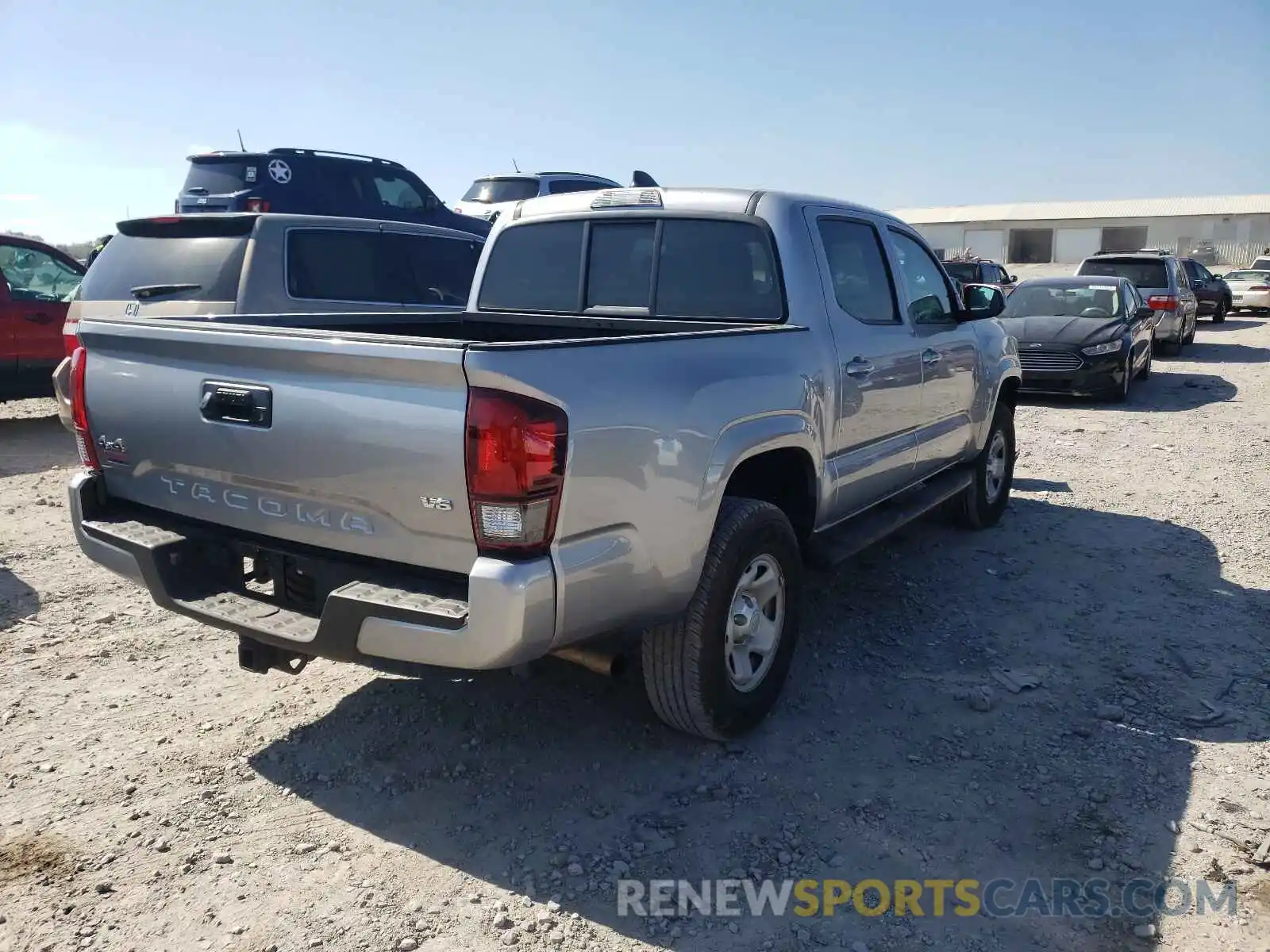 4 Photograph of a damaged car 3TMCZ5AN1MM389132 TOYOTA TACOMA 2021