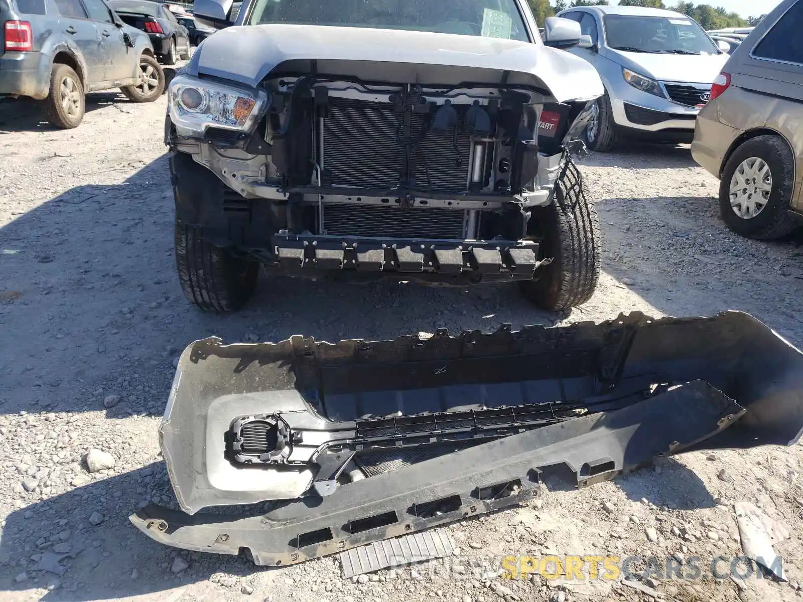 9 Photograph of a damaged car 3TMCZ5AN1MM389132 TOYOTA TACOMA 2021