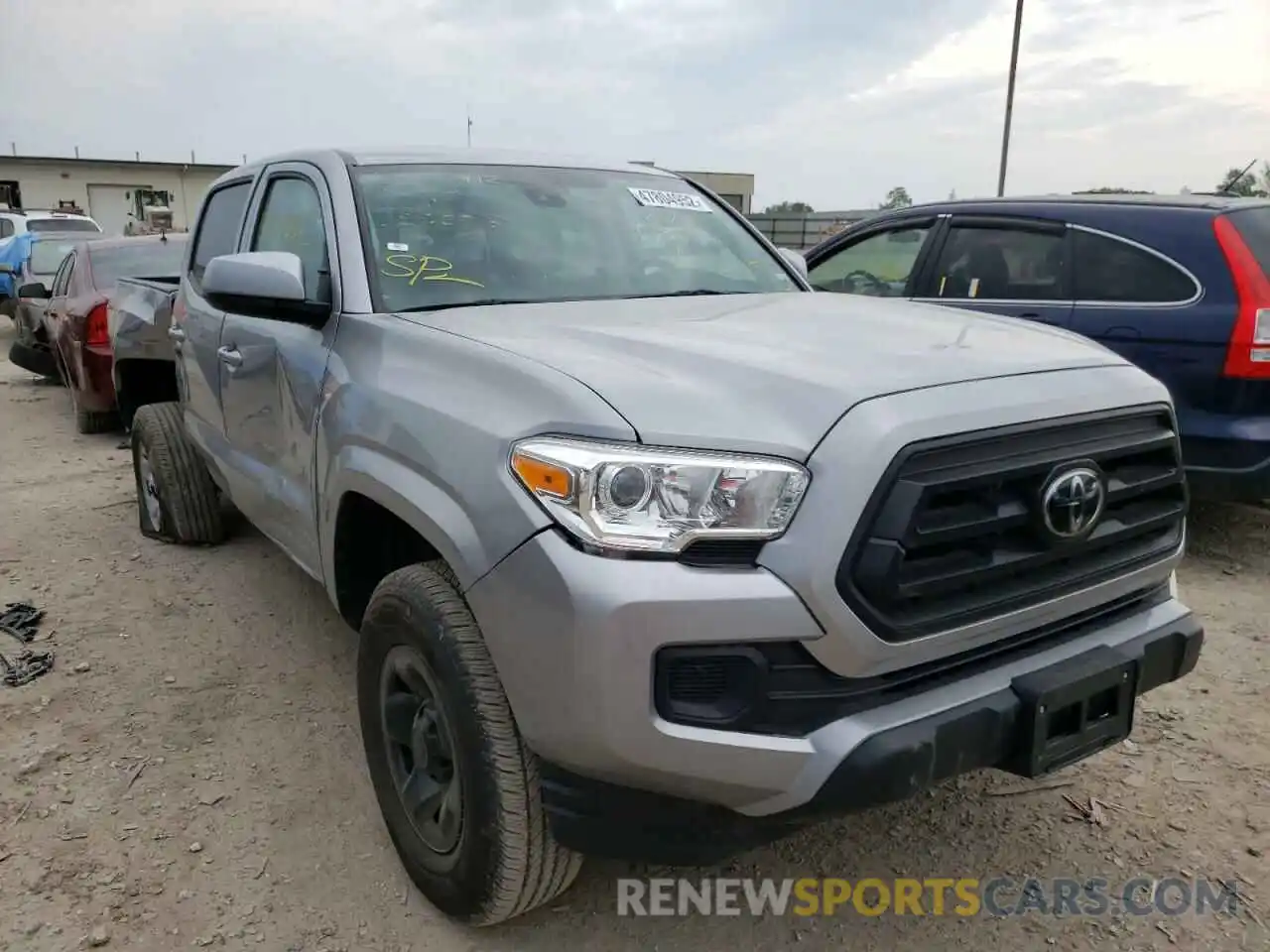 1 Photograph of a damaged car 3TMCZ5AN1MM389275 TOYOTA TACOMA 2021